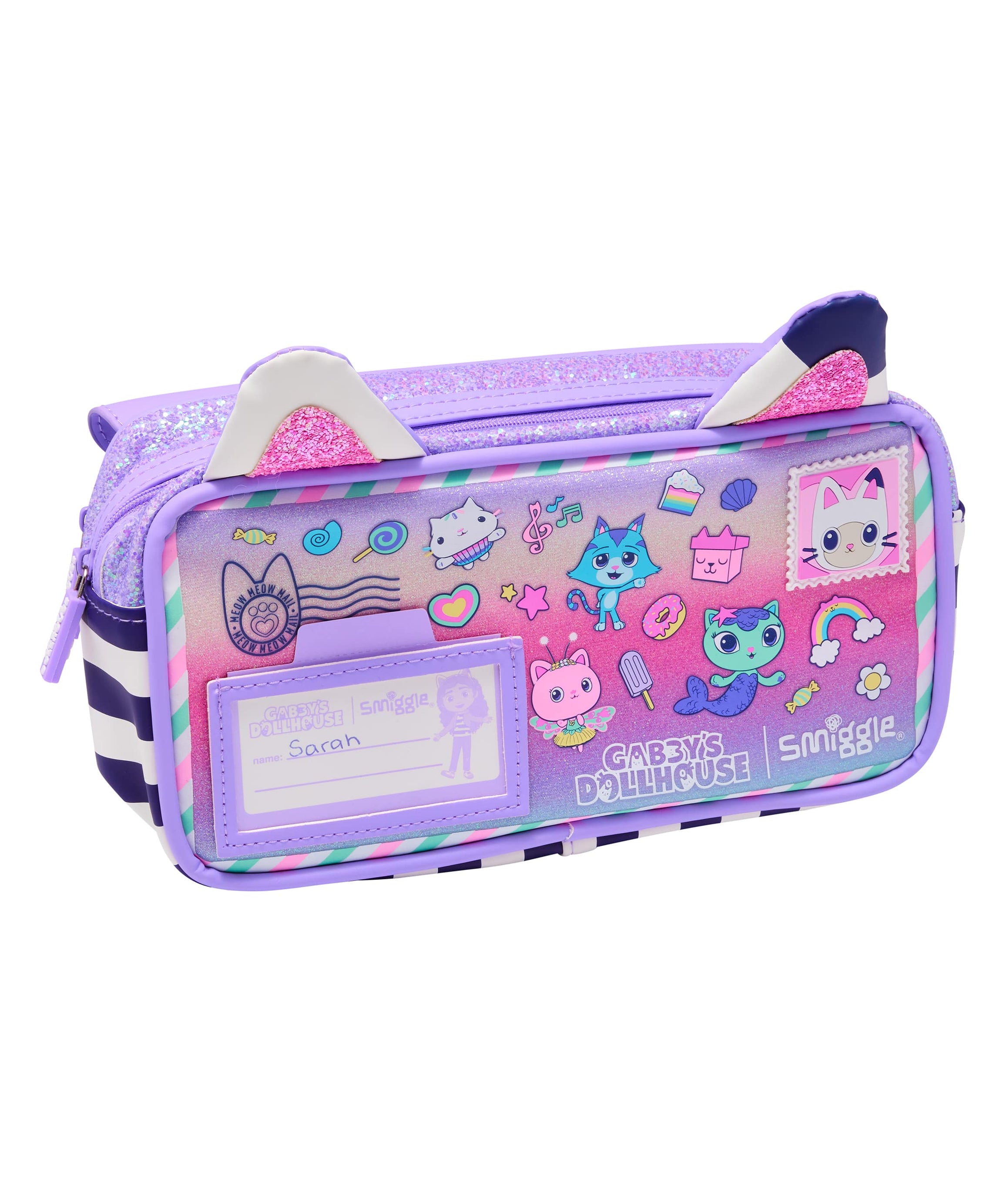 Smiggle - Gabbys Dollhouse Eğlenceli Kalem Kutusu - Dinossi