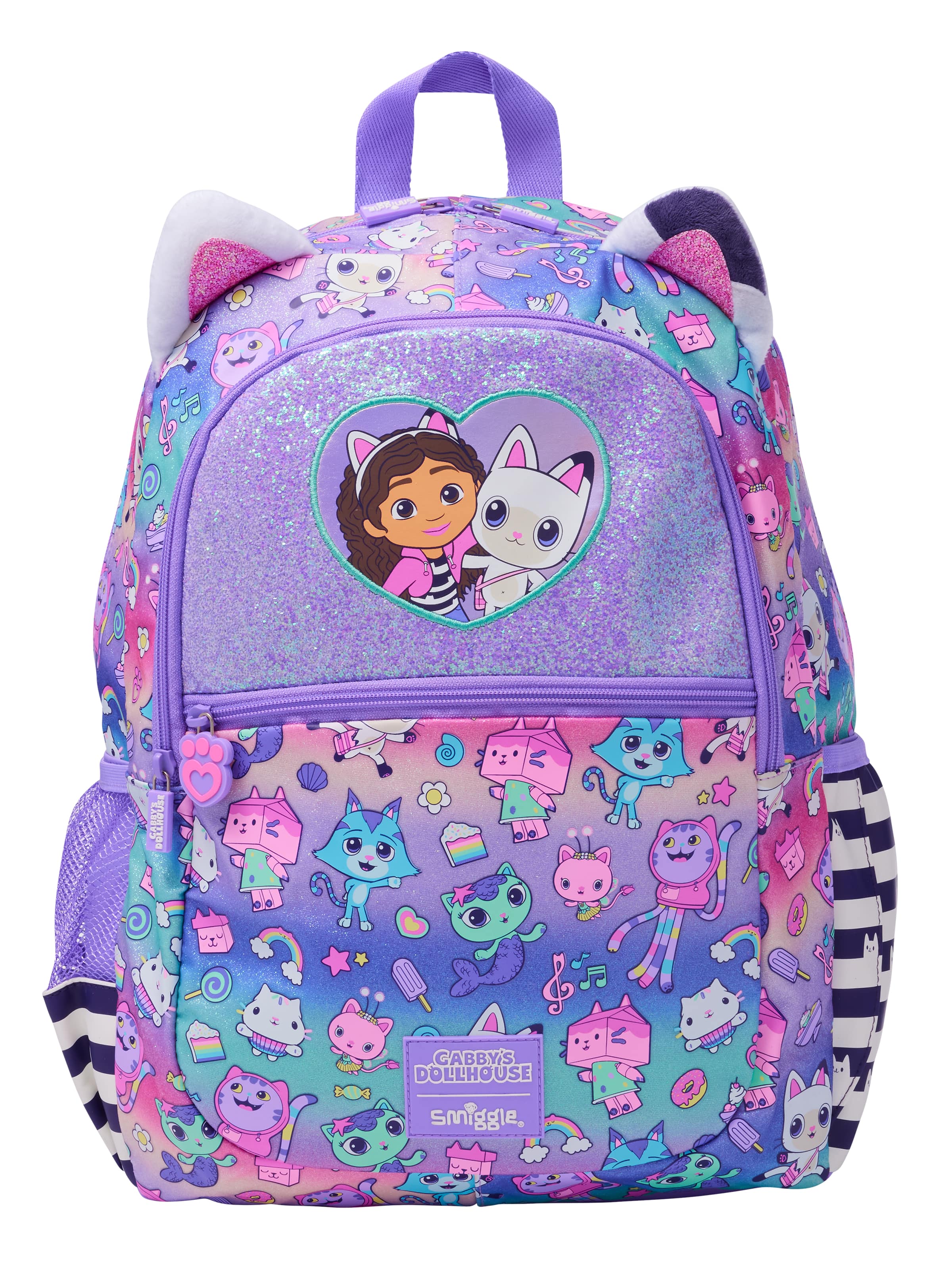 Smiggle - Gabbys Dollhouse Klasik Okul Sırt Çantası - Dinossi