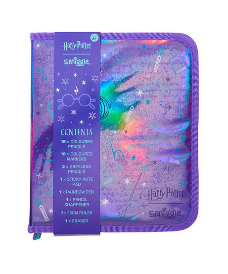 Smiggle - Harry Potter Stationery Set and Pencil Case