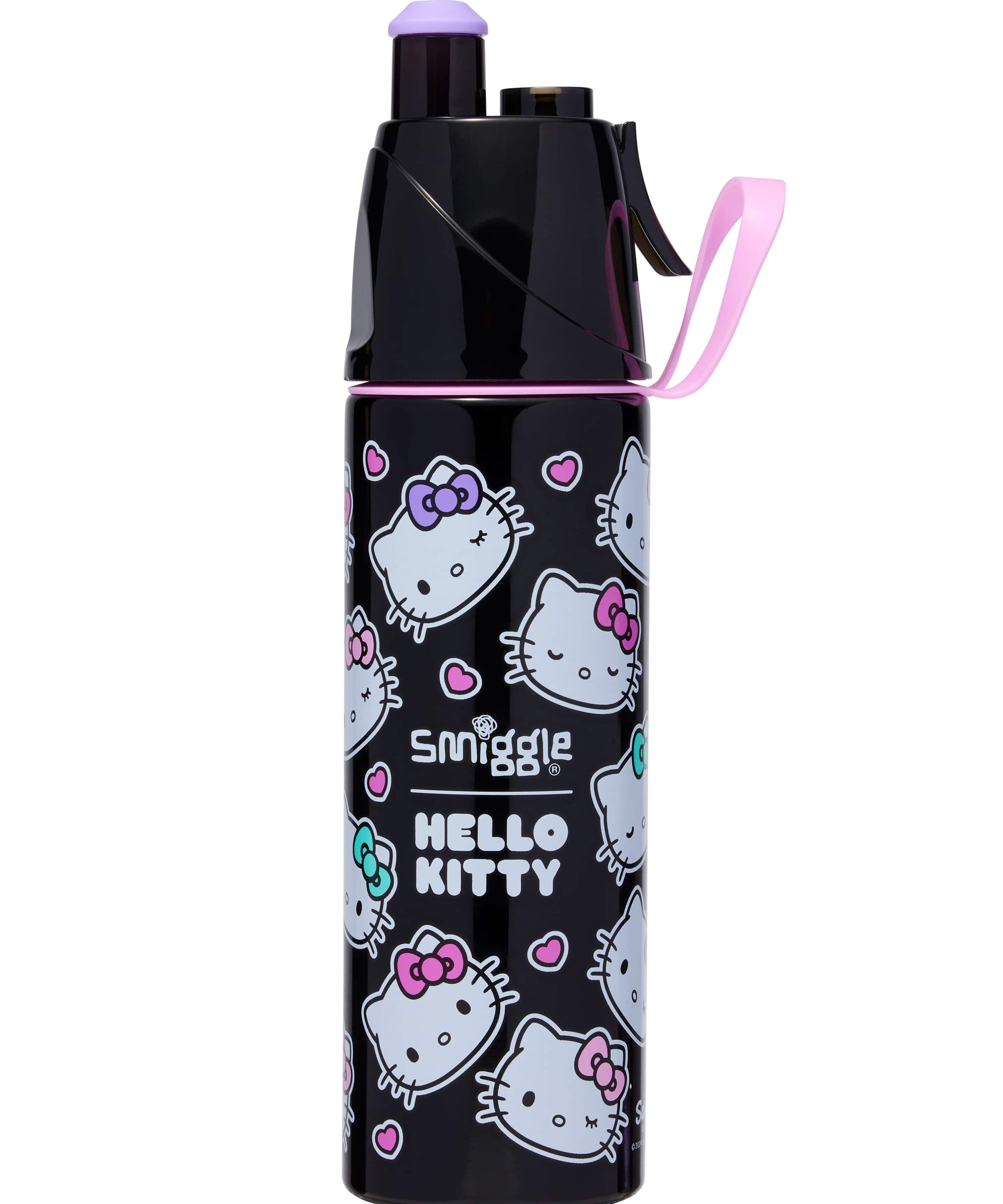 Smiggle - Hello Kitty Water Spray 500ML Steel Bottle
