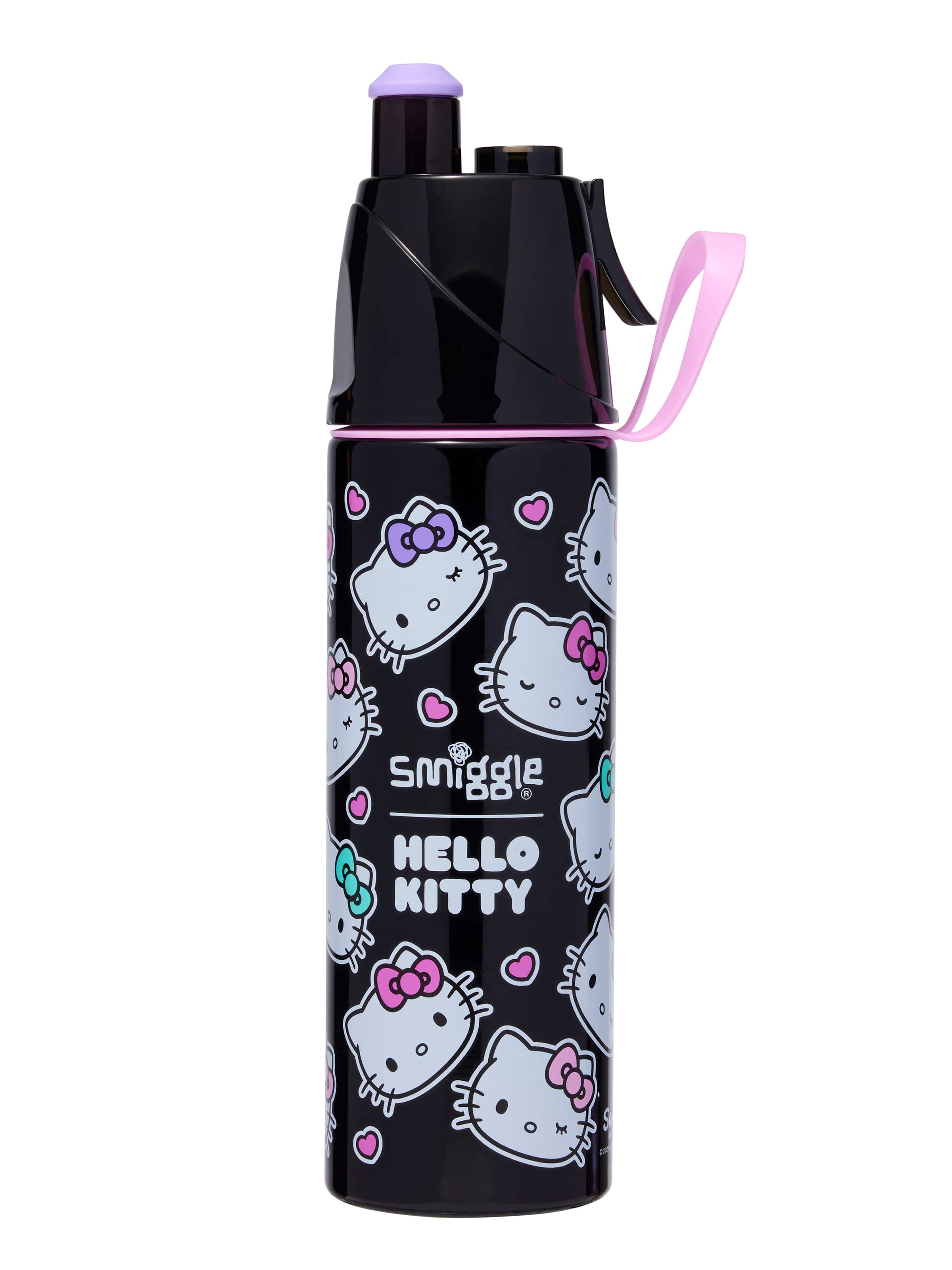Smiggle - Hello Kitty Water Spray 500ML Steel Bottle