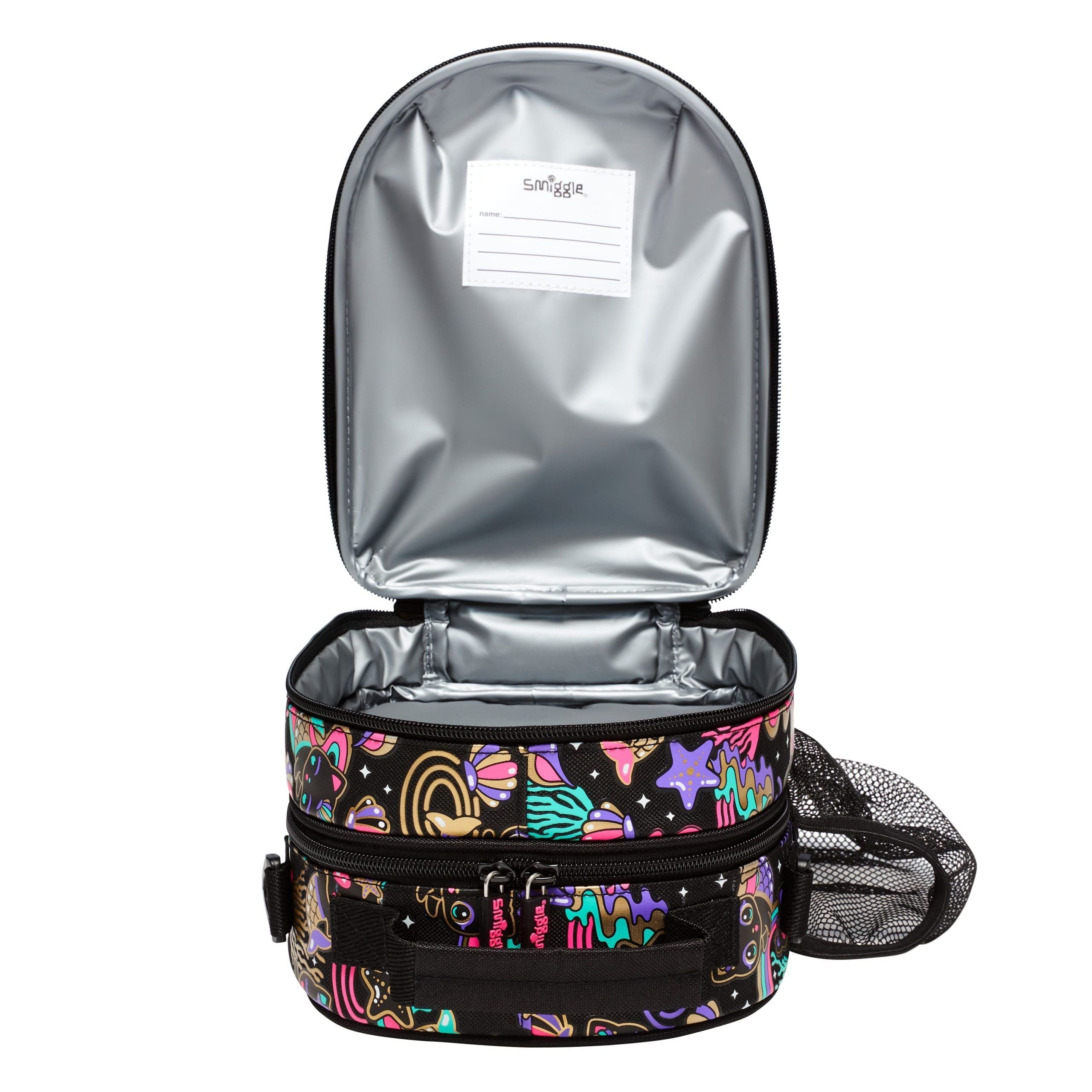Smiggle - Hey There Hardtop Curve Lunch Bag with Strap