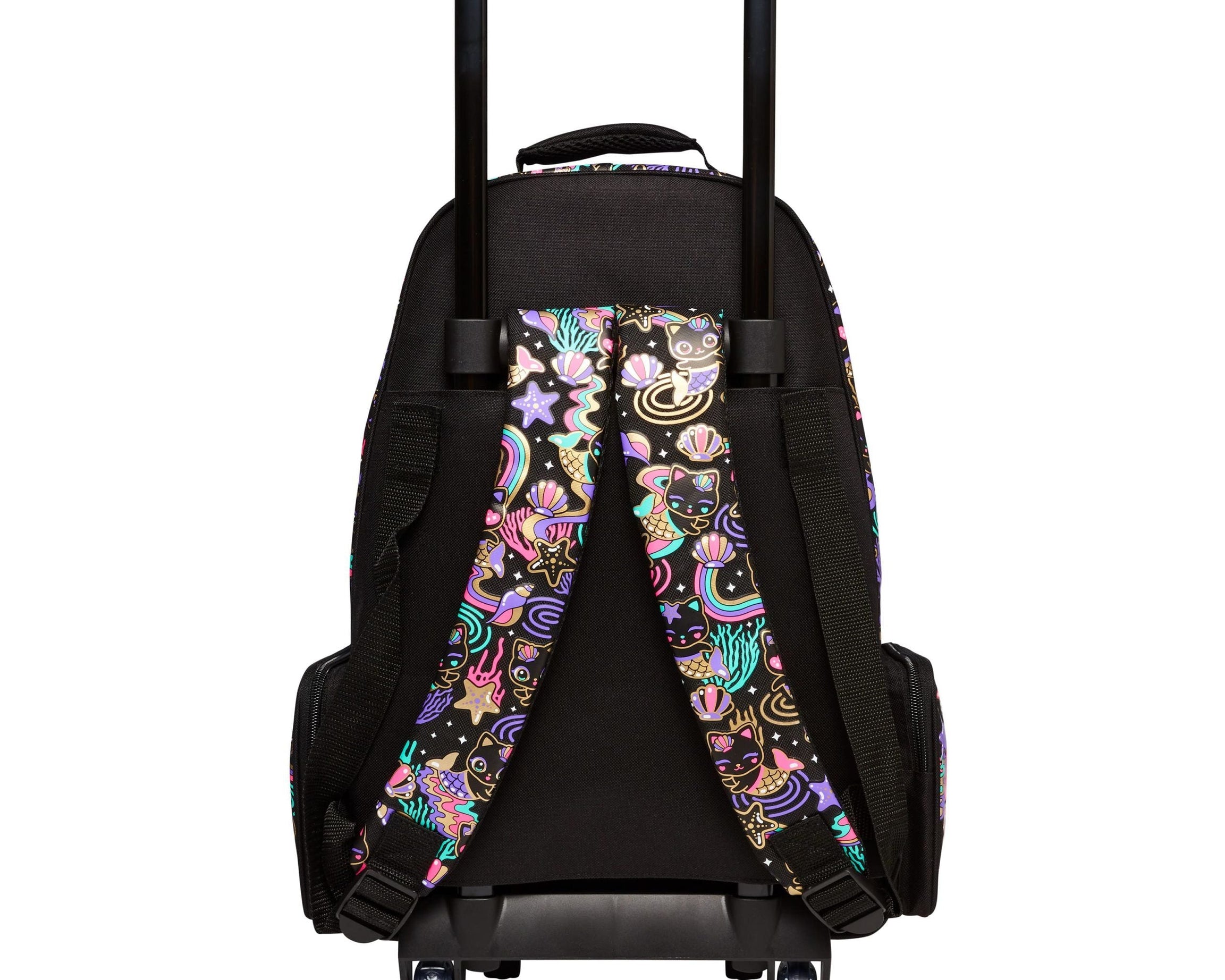 Smiggle - Hey There Light-Up Wheeled Pull-Along School and Travel Bag