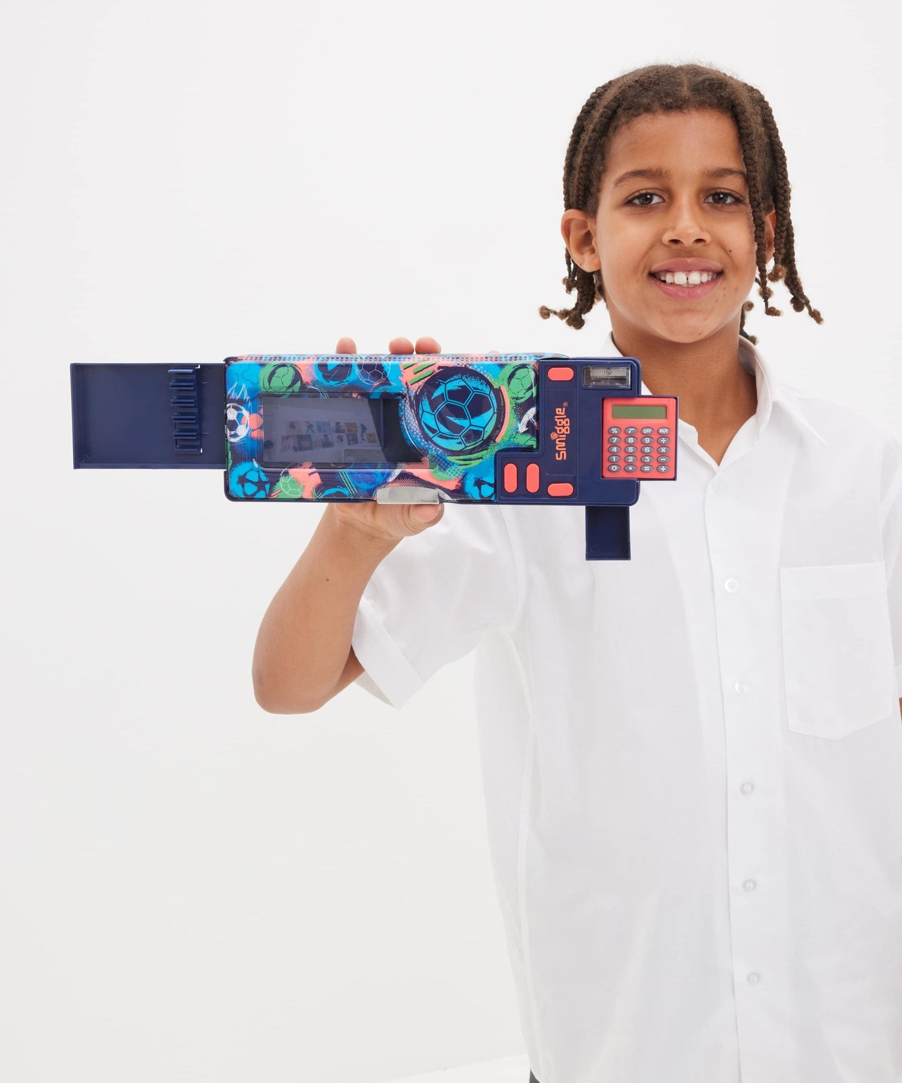 Smiggle - Limitless Automatic Pencil Case with Calculator