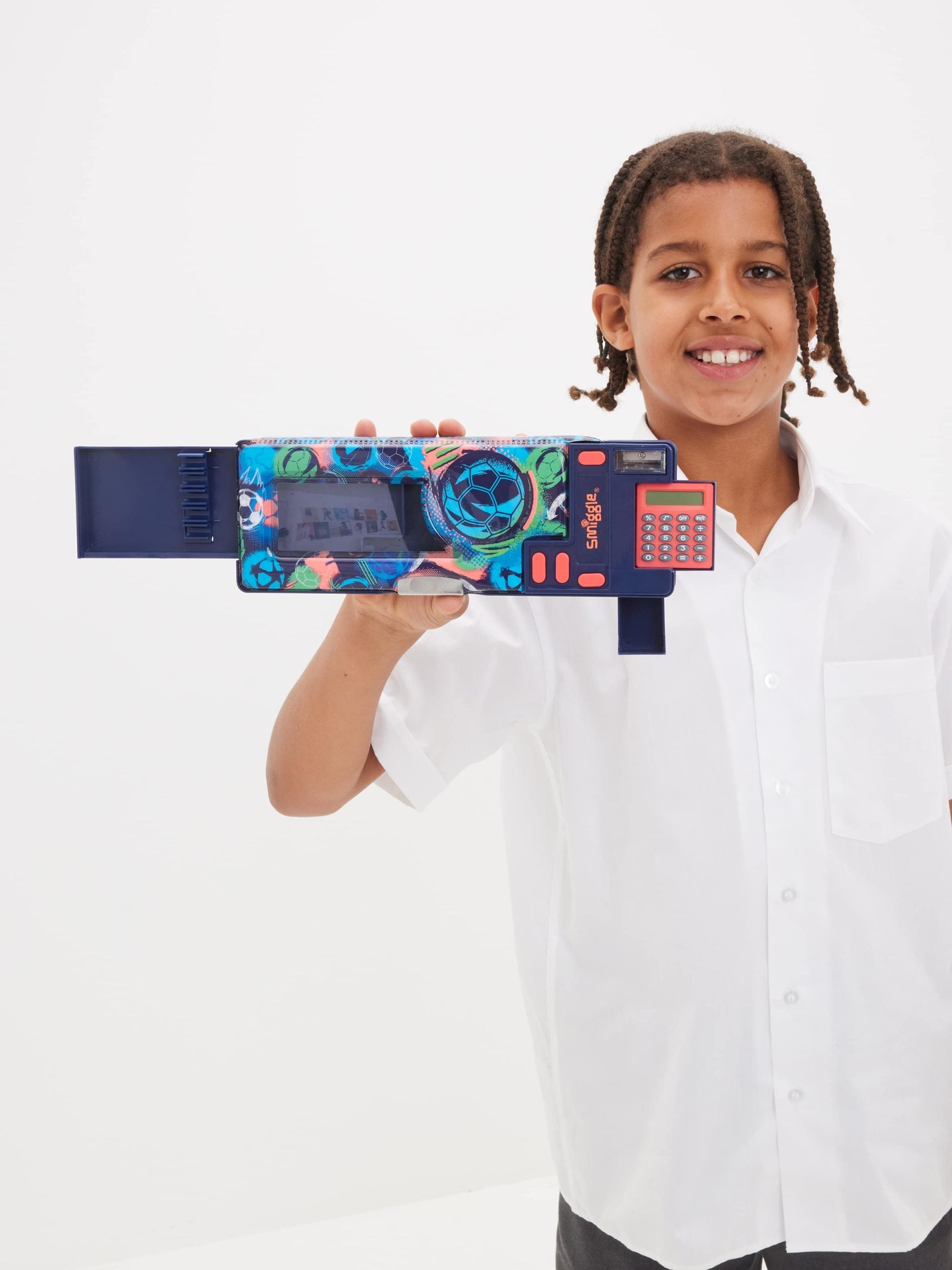 Smiggle - Limitless Automatic Pencil Case with Calculator