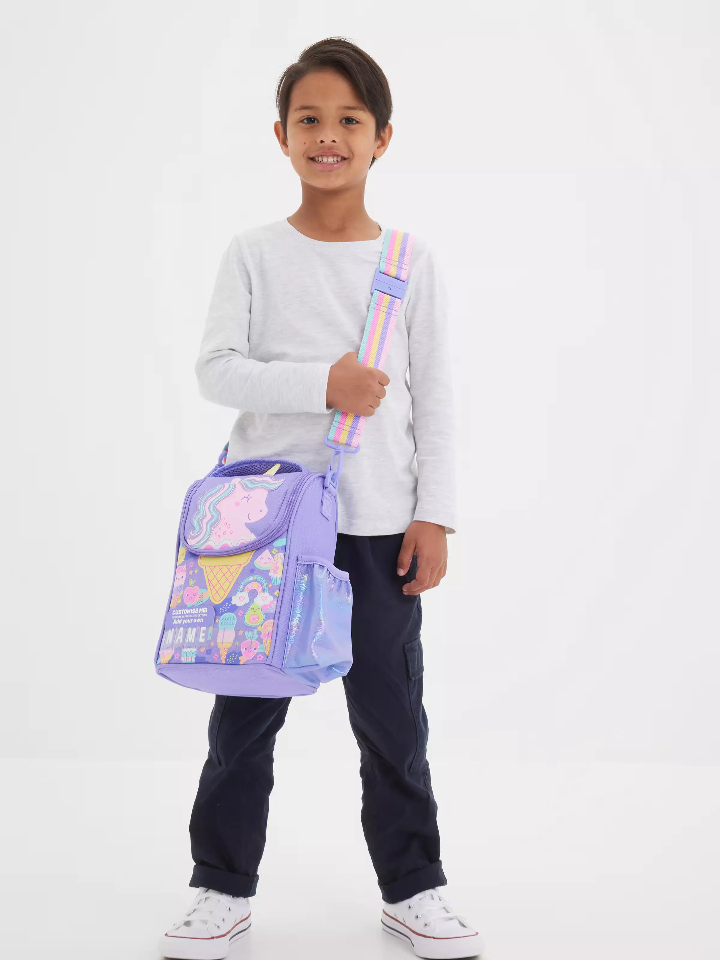 Smiggle - Happy Tales Named Kindergarten Lunch and Trip Bag