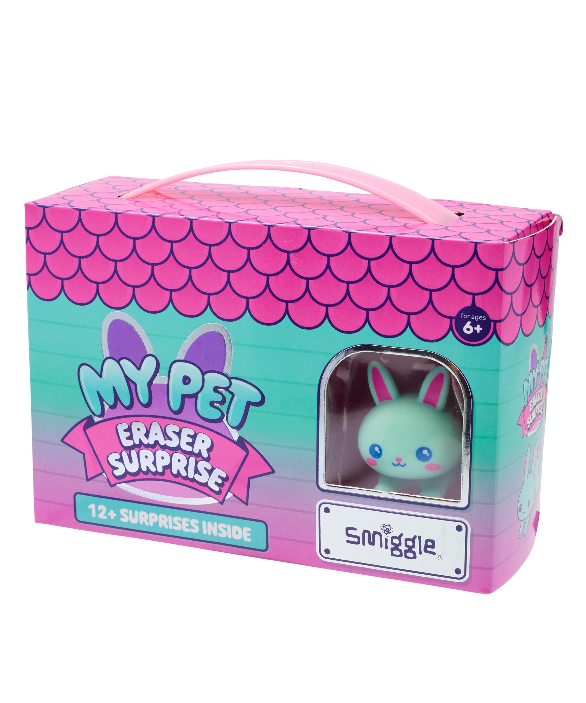 Smiggle - My Pet Sürpriz Kokulu Silgi Seti - Dinossi
