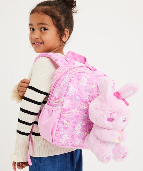 Smiggle - Out & About Removable Toy Preschool School Backpack