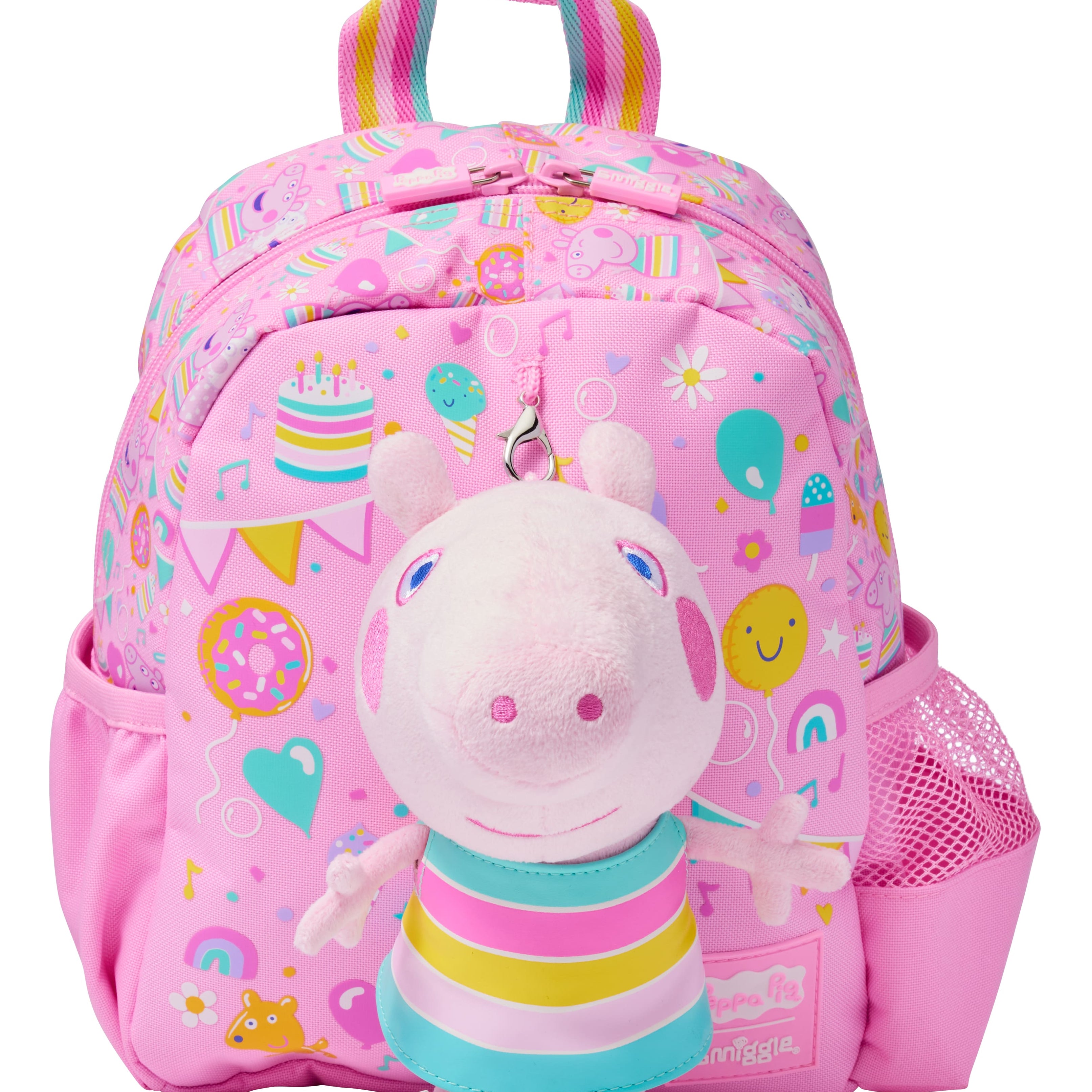 Smiggle - Peppa Pig Removable Toy Nursery School Backpack