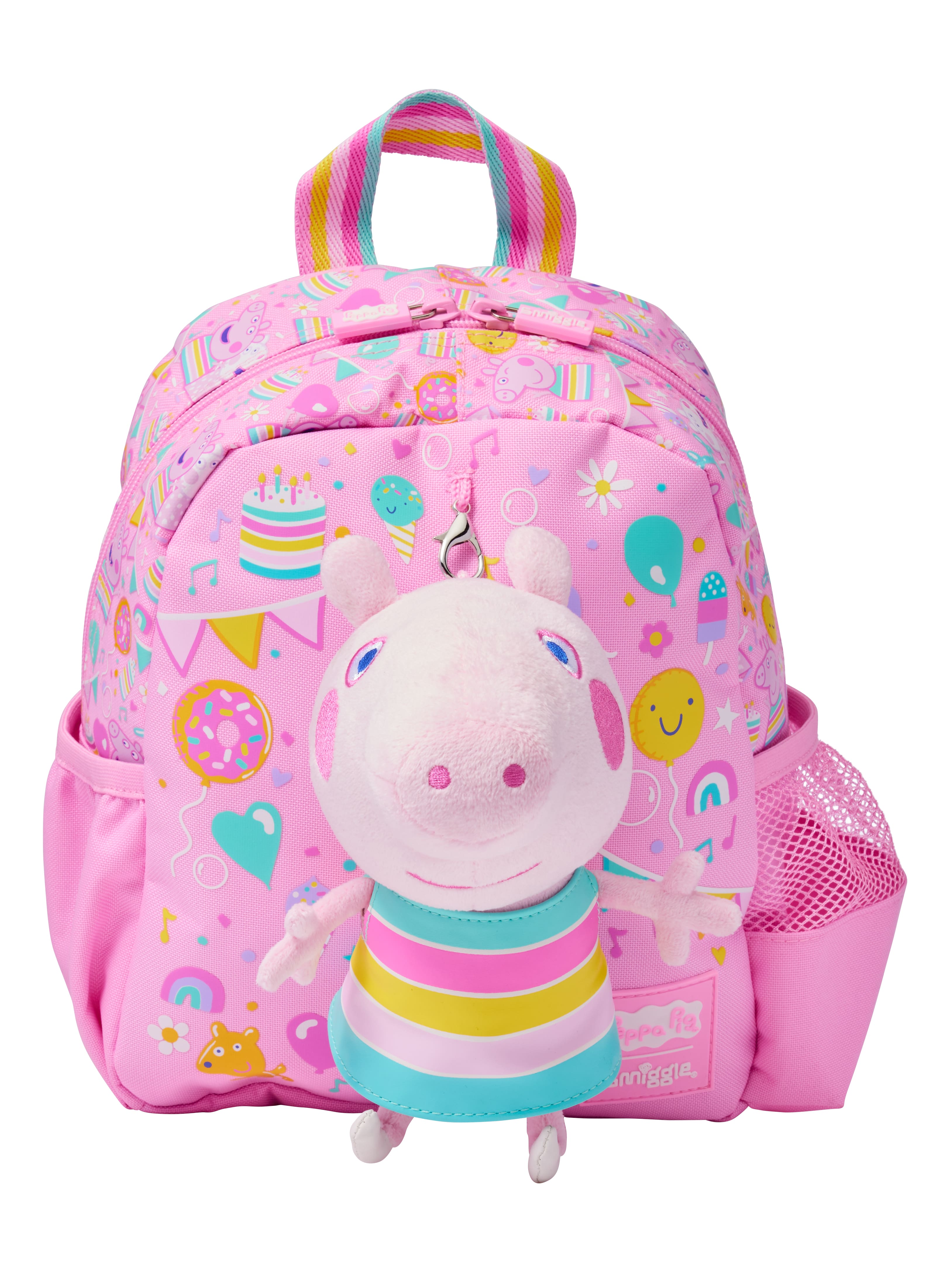 Smiggle - Peppa Pig Removable Toy Nursery School Backpack