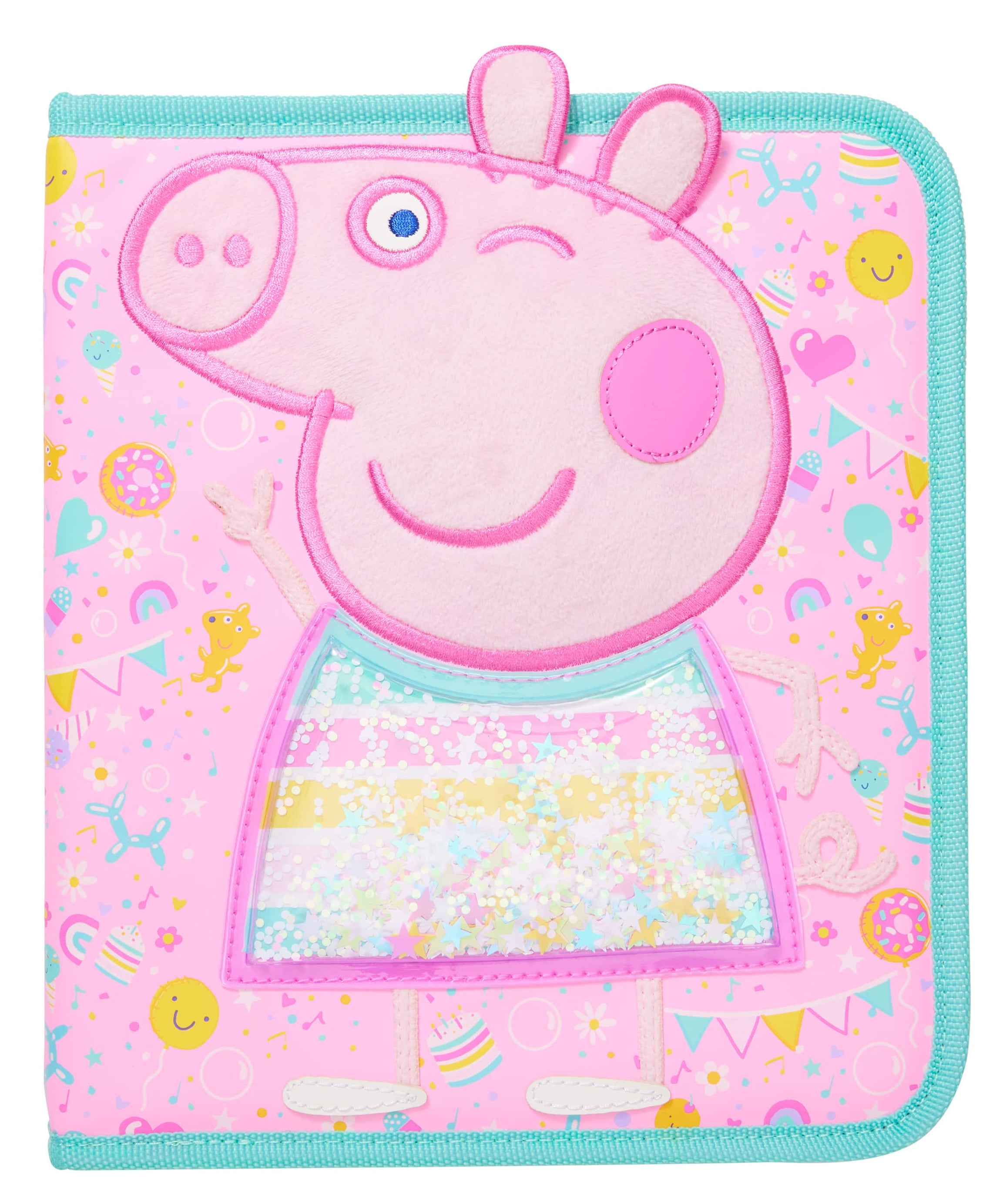 Smiggle - Peppa Pig Kalem Kutusu ve Kırtasiye Seti - Dinossi