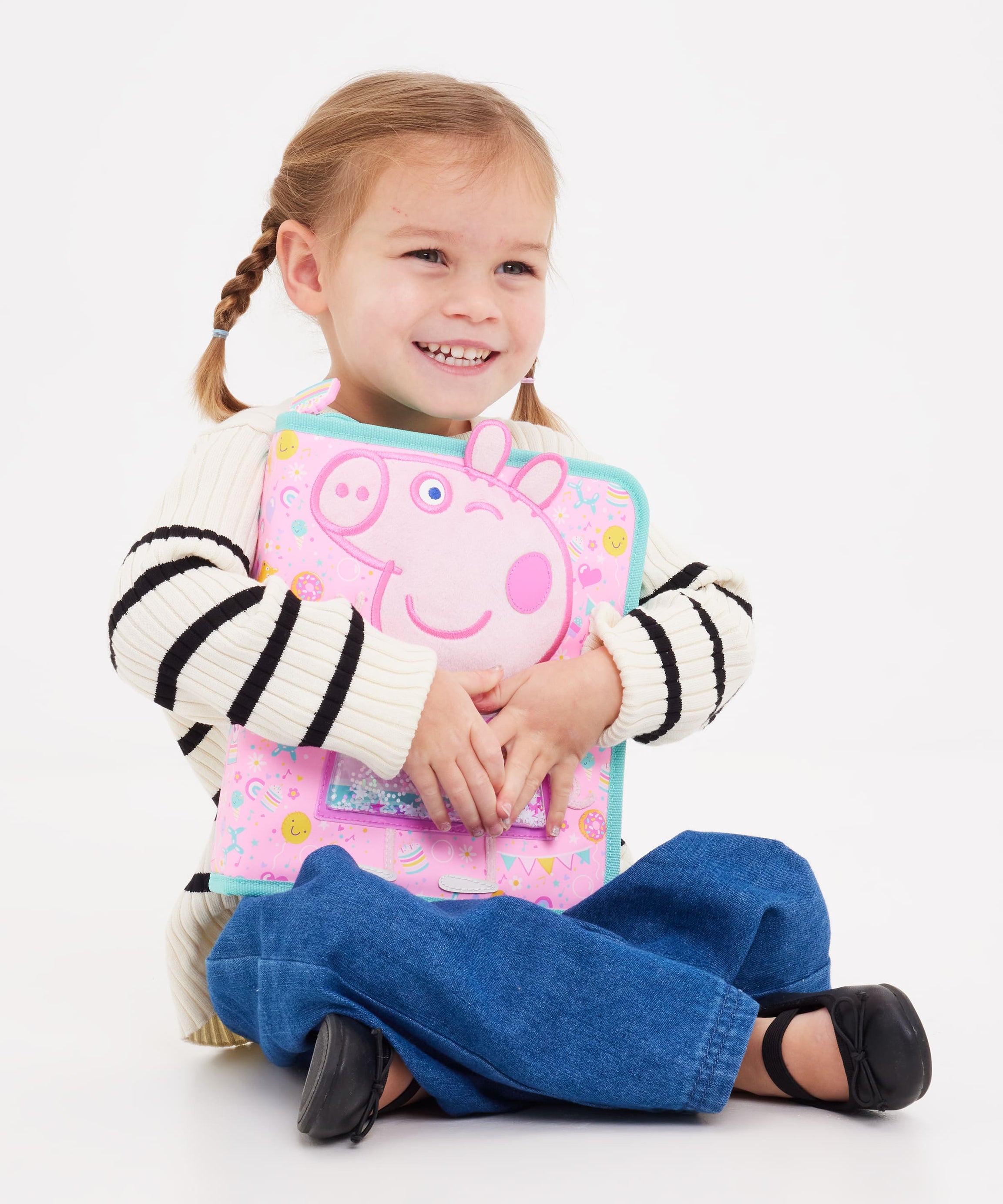 Smiggle - Peppa Pig Kalem Kutusu ve Kırtasiye Seti - Dinossi