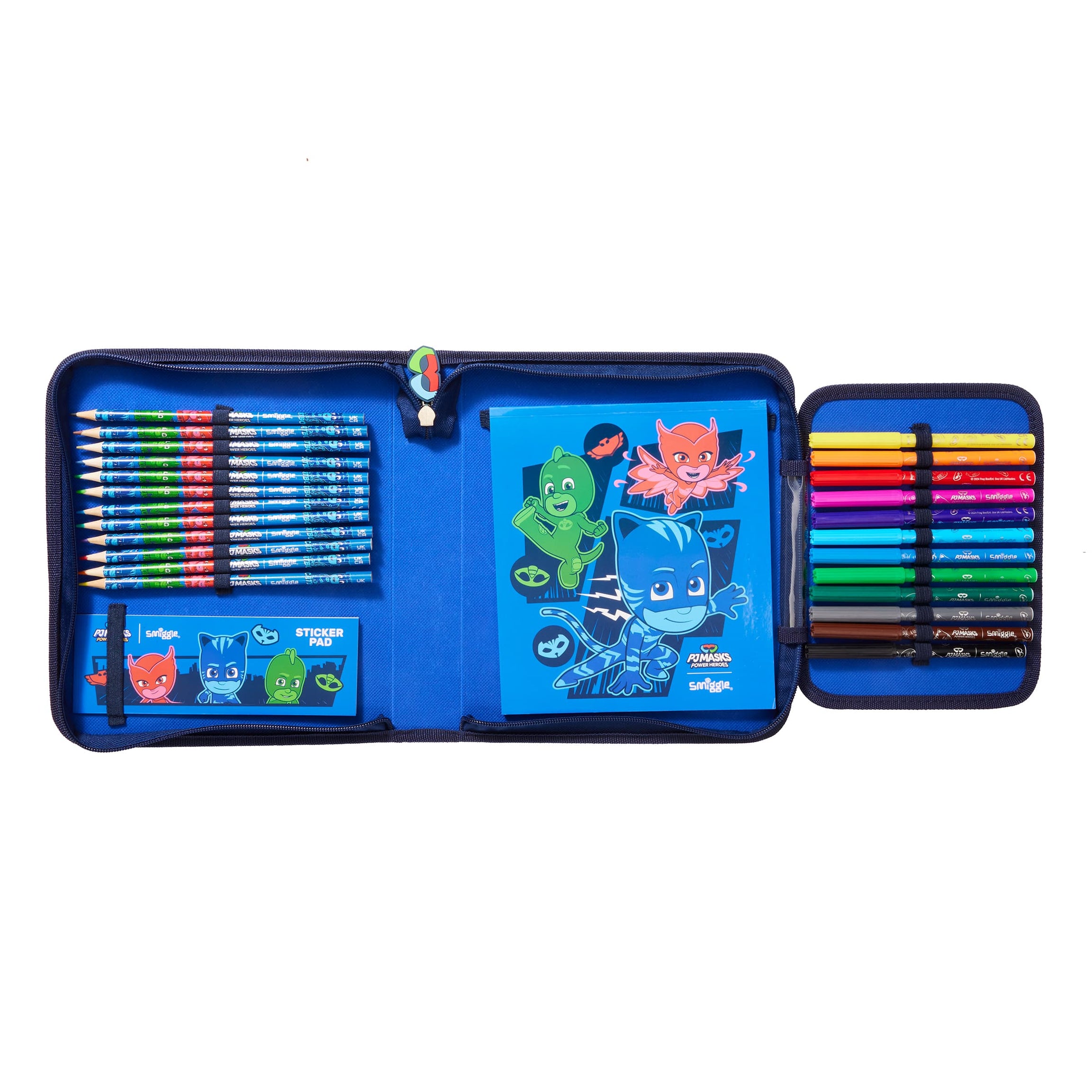 Smiggle - PJ Mask Stationery Set and Pencil Case