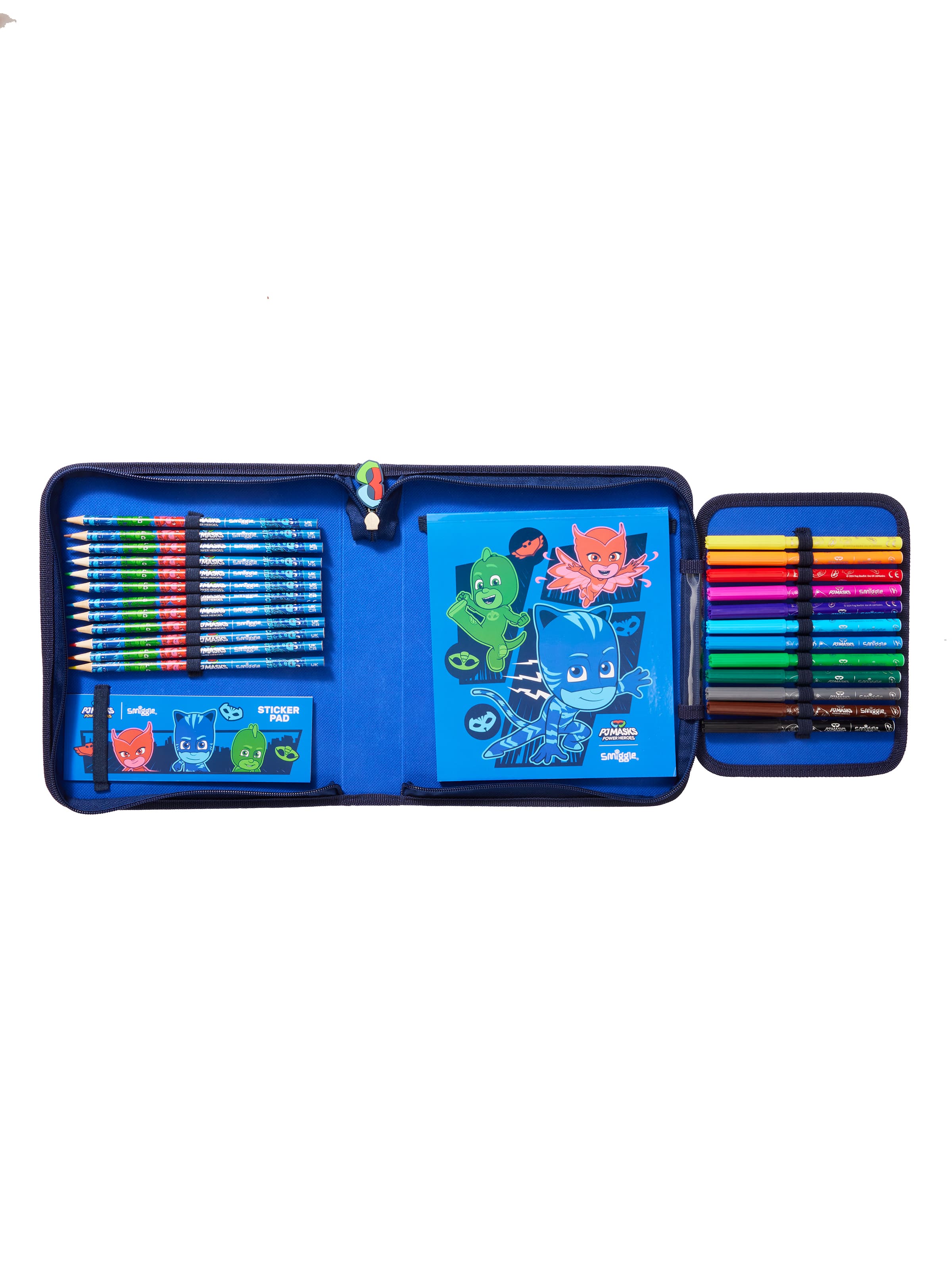 Smiggle - PJ Mask Stationery Set and Pencil Case