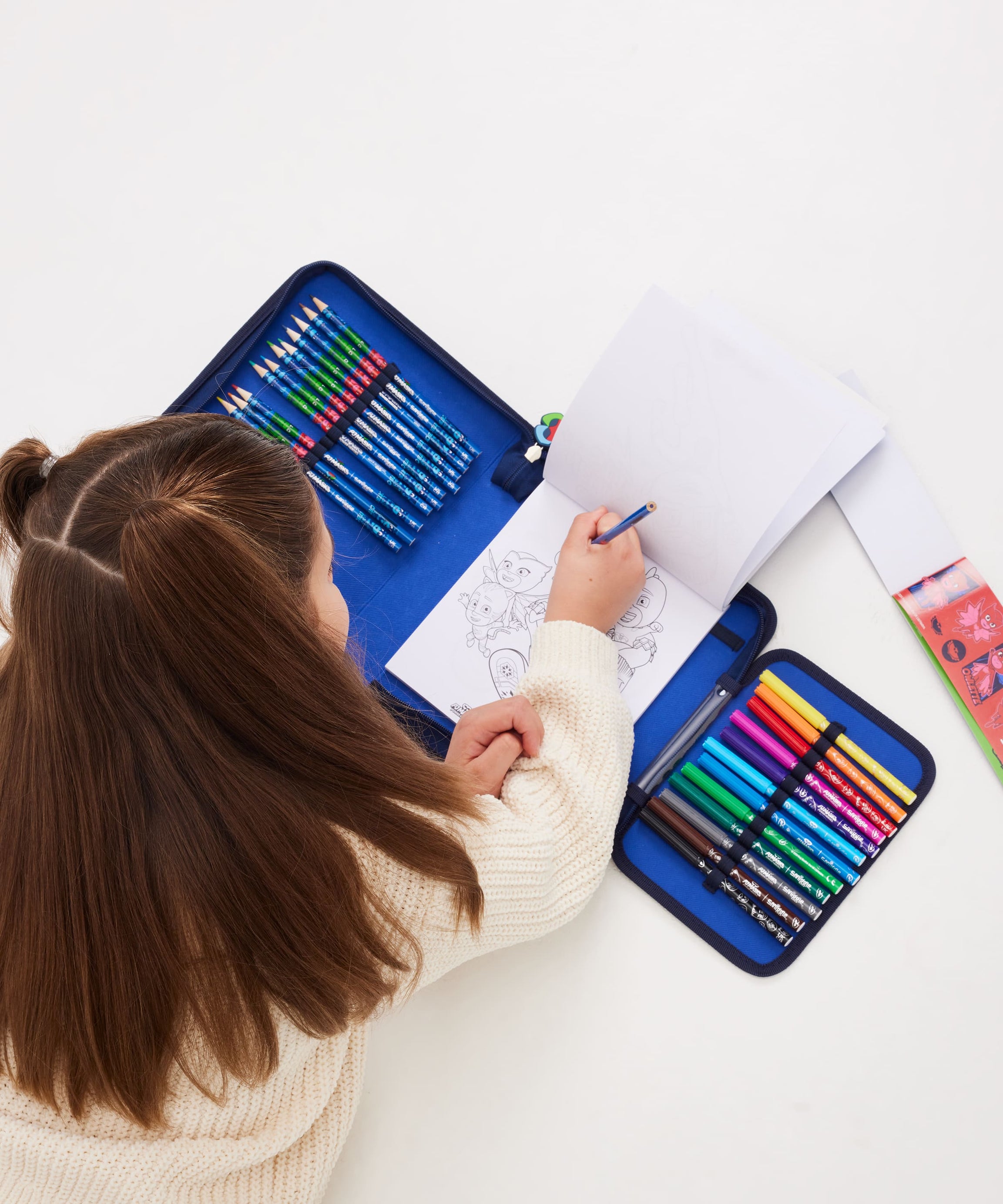 Smiggle - PJ Mask Stationery Set and Pencil Case