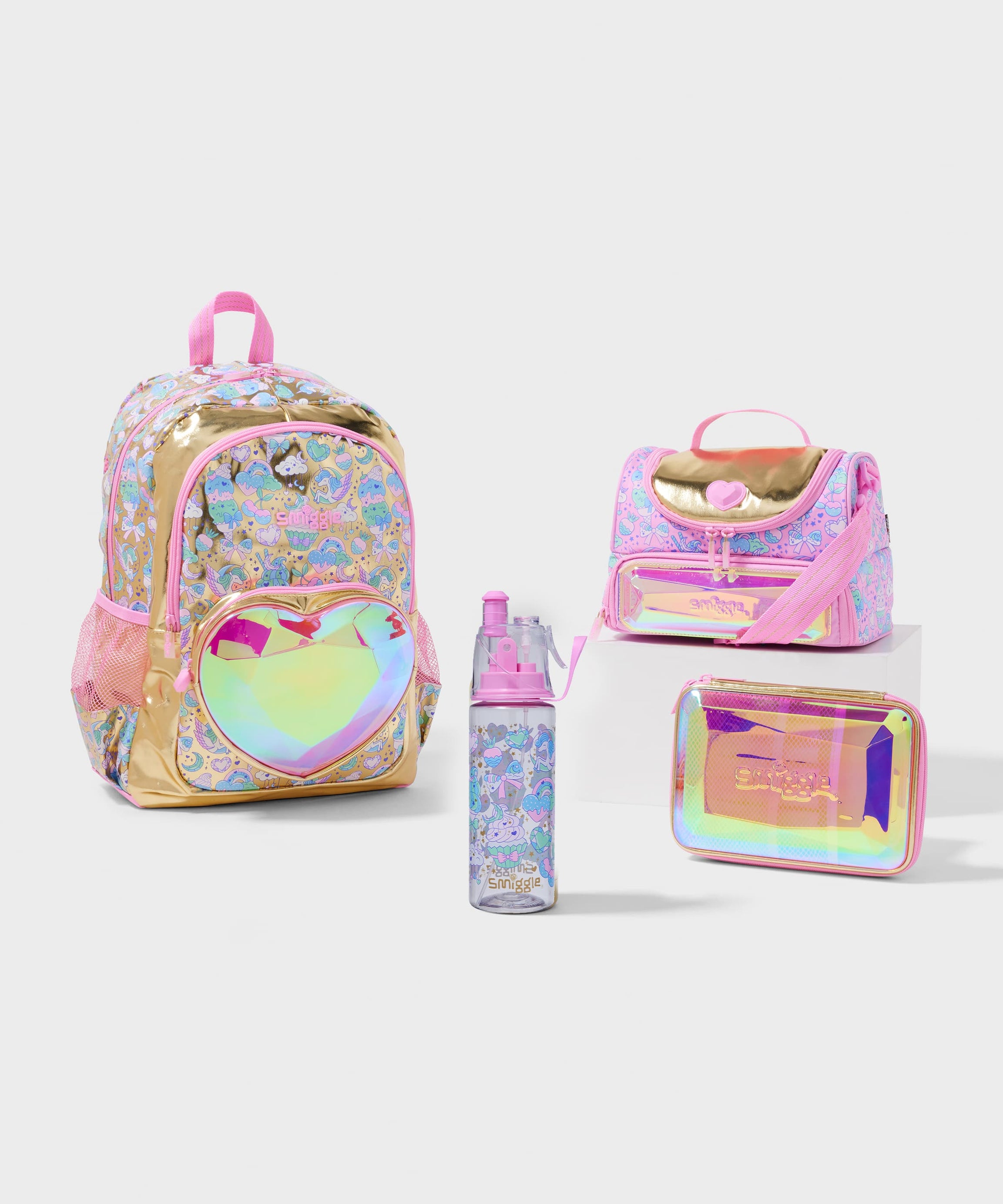 Smiggle - Radiant 4-piece School Bag Set