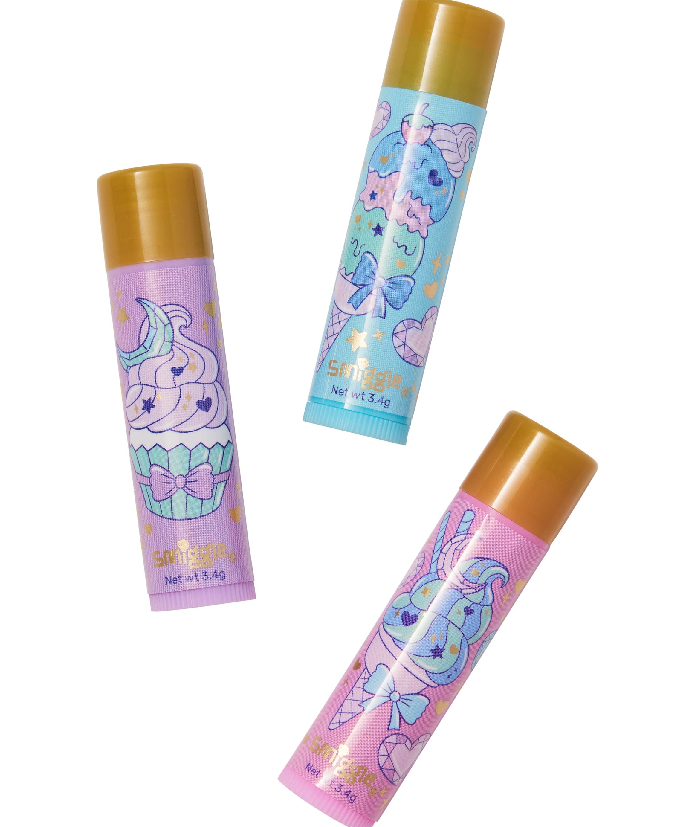 Smiggle - Radiant Children's Lip Care and Gloss Set