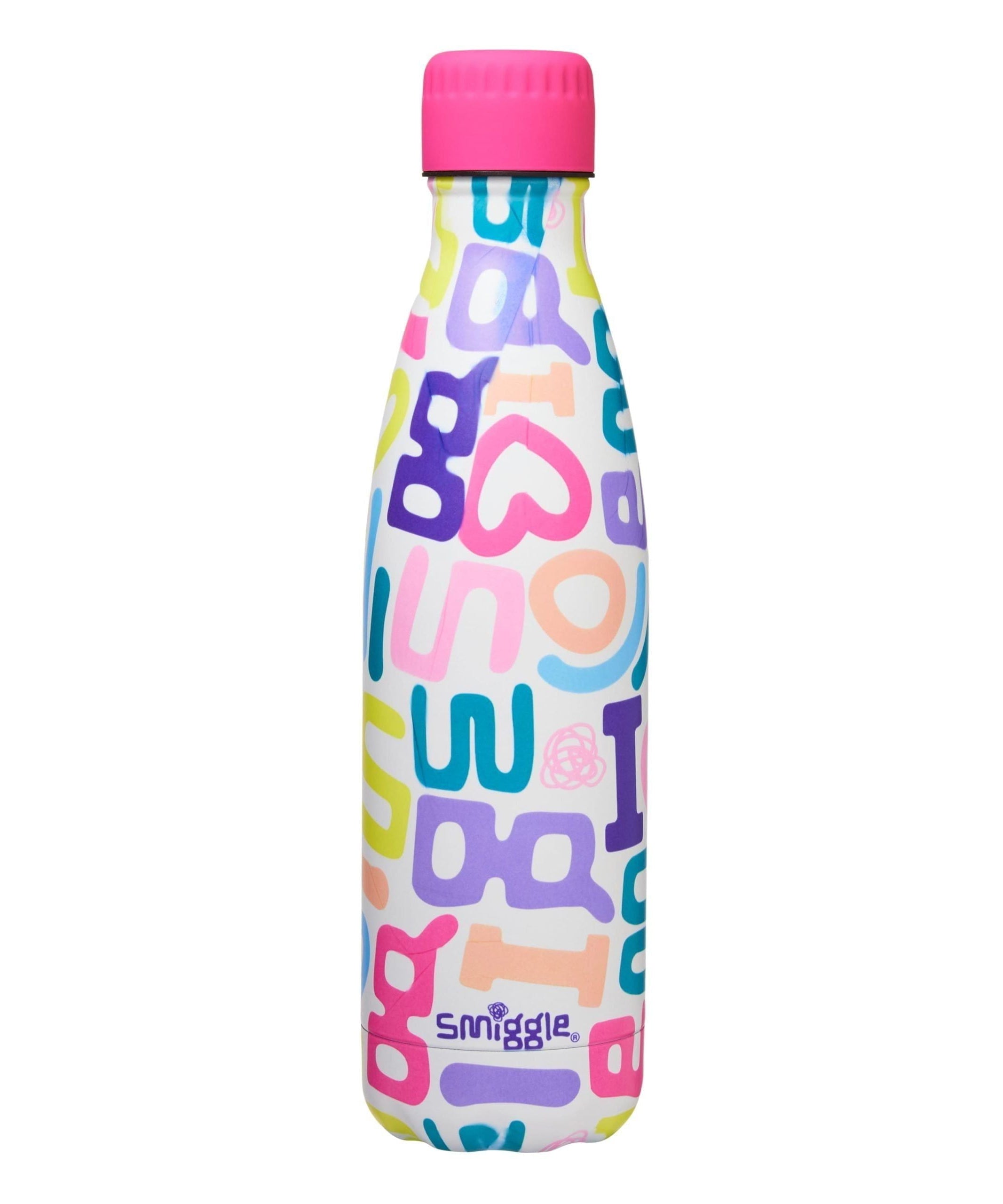 Smiggle - Rush Wonder 500ML Stainless Steel Water Bottle