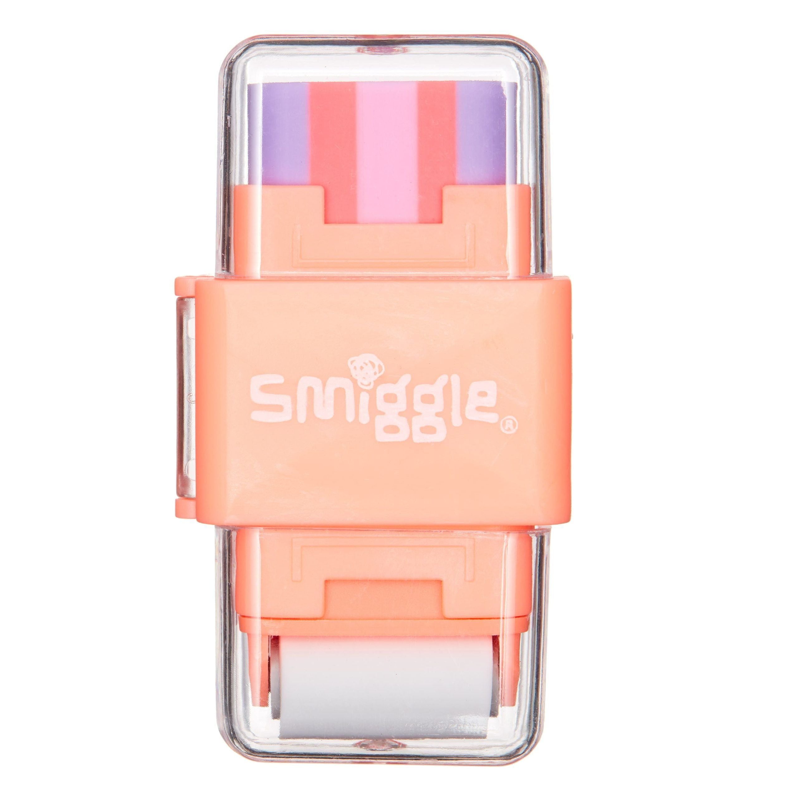 Smiggle - Sharp Again Roll Eraser and Sharpener