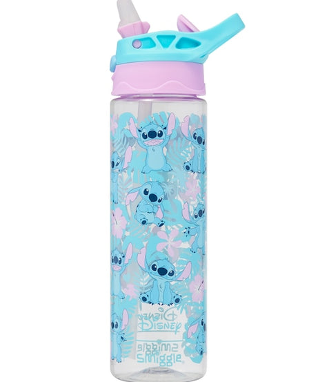 Smiggle - Stitch 650ML Automatic Straw BPA-Free Water Bottle