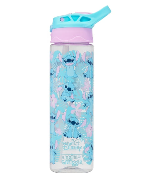 Smiggle - Stitch 650ML Automatic Straw BPA-Free Water Bottle
