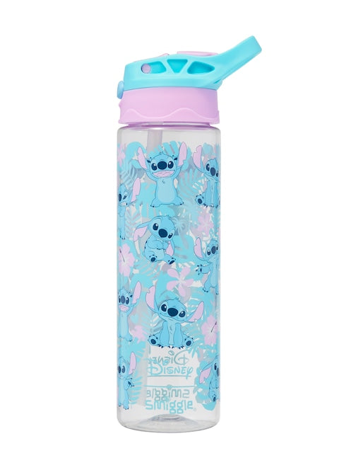 Smiggle - Stitch 650ML Automatic Straw BPA-Free Water Bottle
