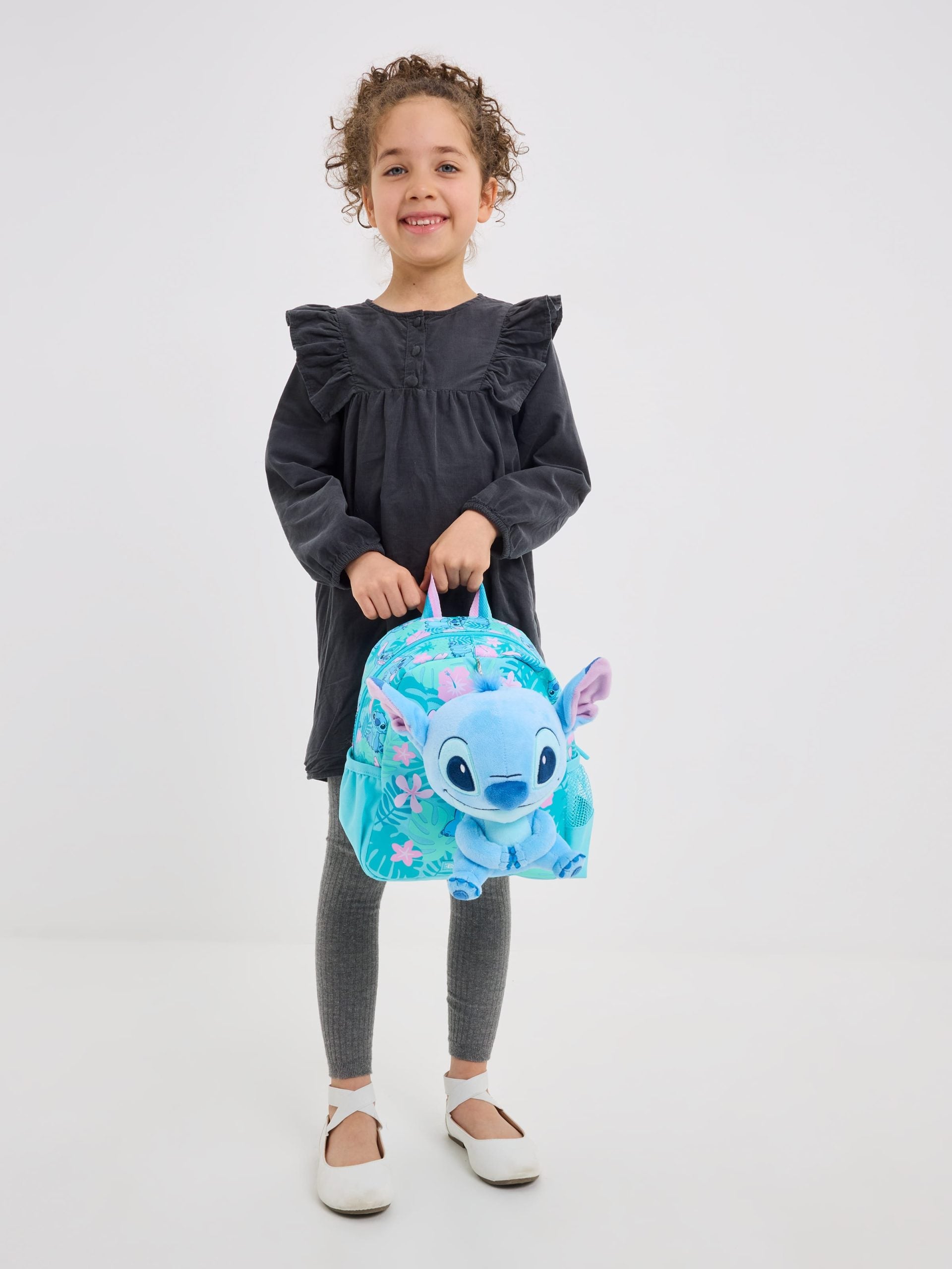 Smiggle - Stitch Removable Toy Preschool School Backpack