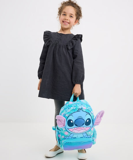 Smiggle - Stitch Junior Hooded Kindergarten Backpack