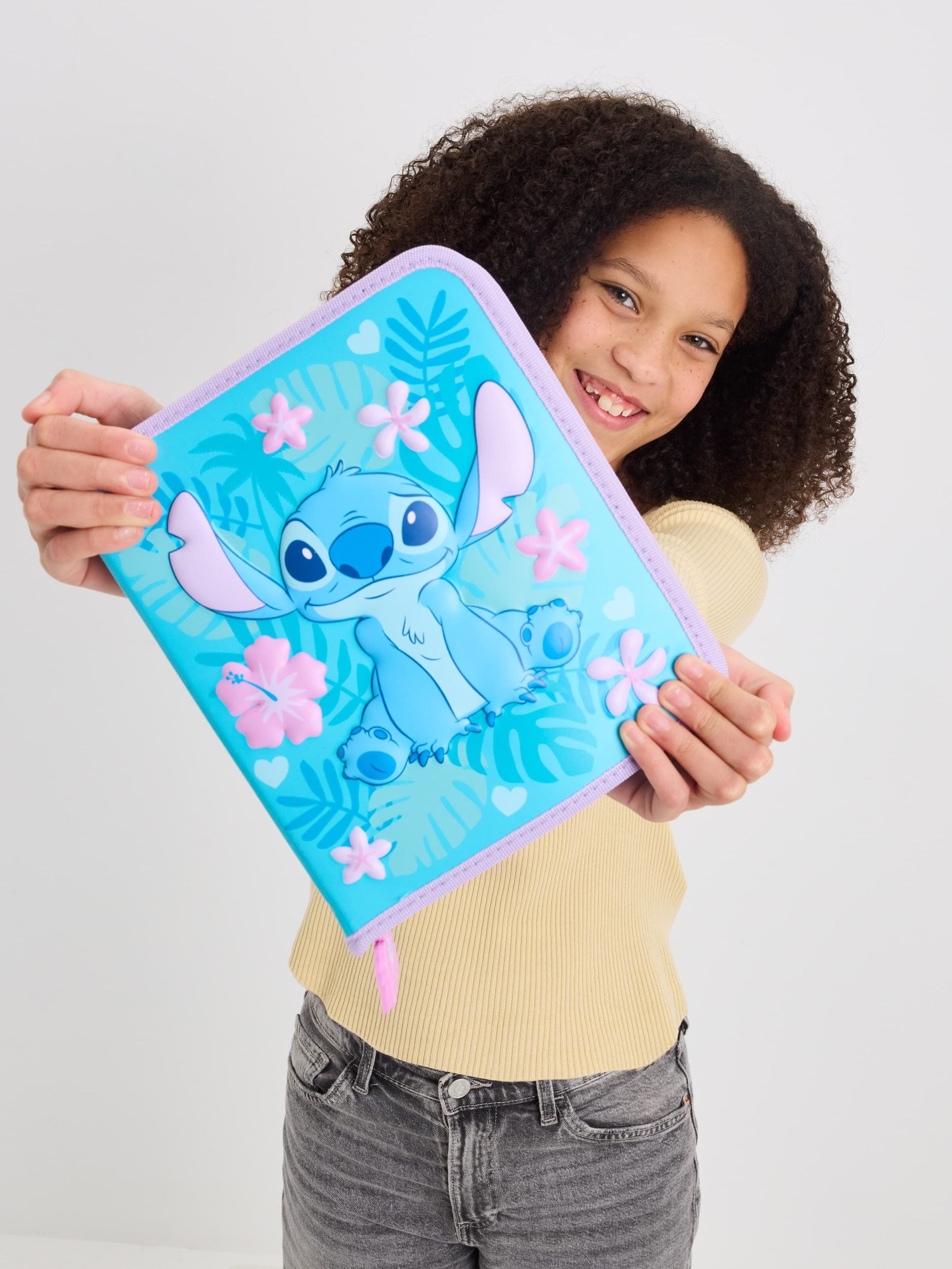 Smiggle - Stitch Stationery Set and Pencil Case
