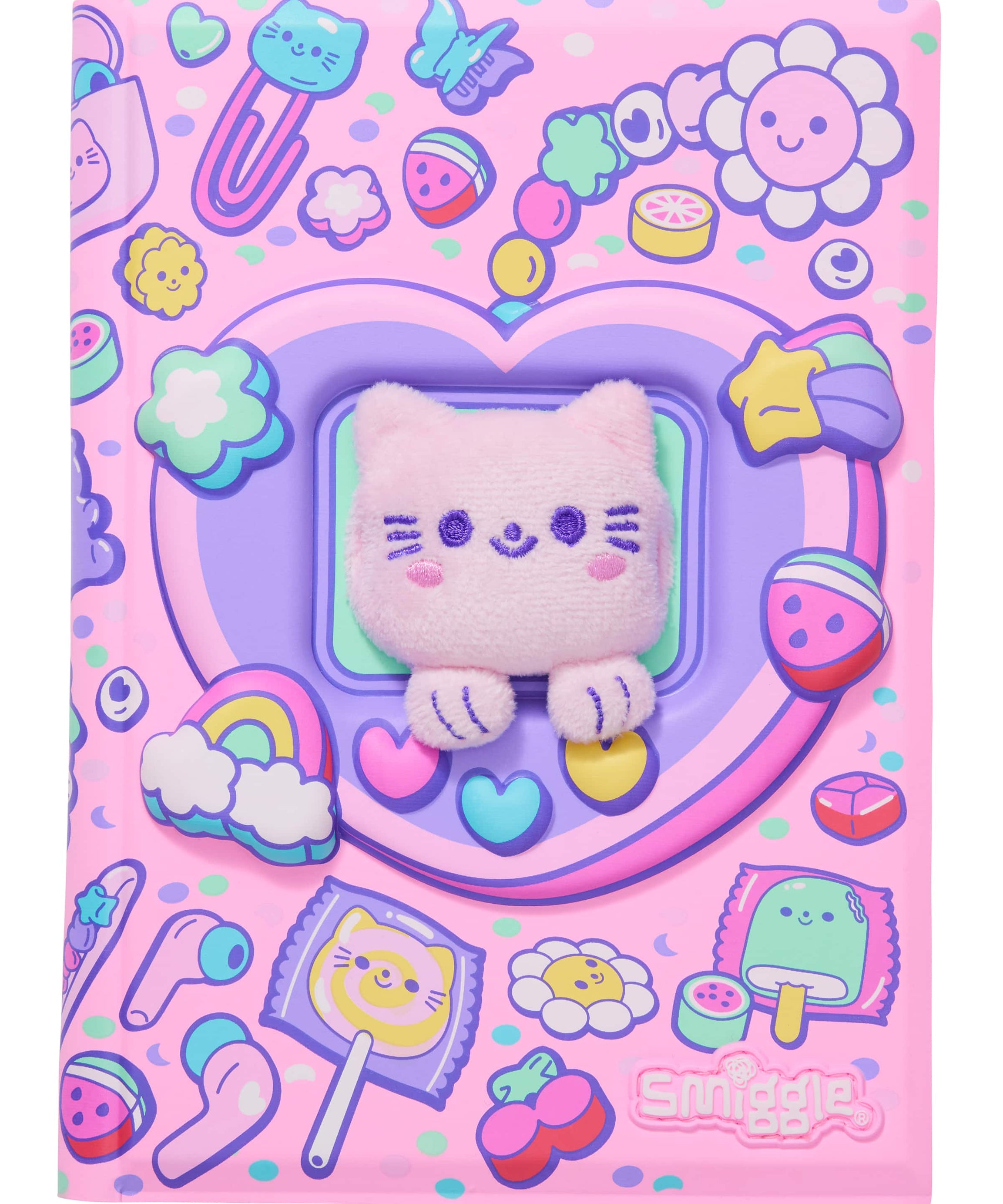 Smiggle - Super Charge A5 Hard Cover Notebook