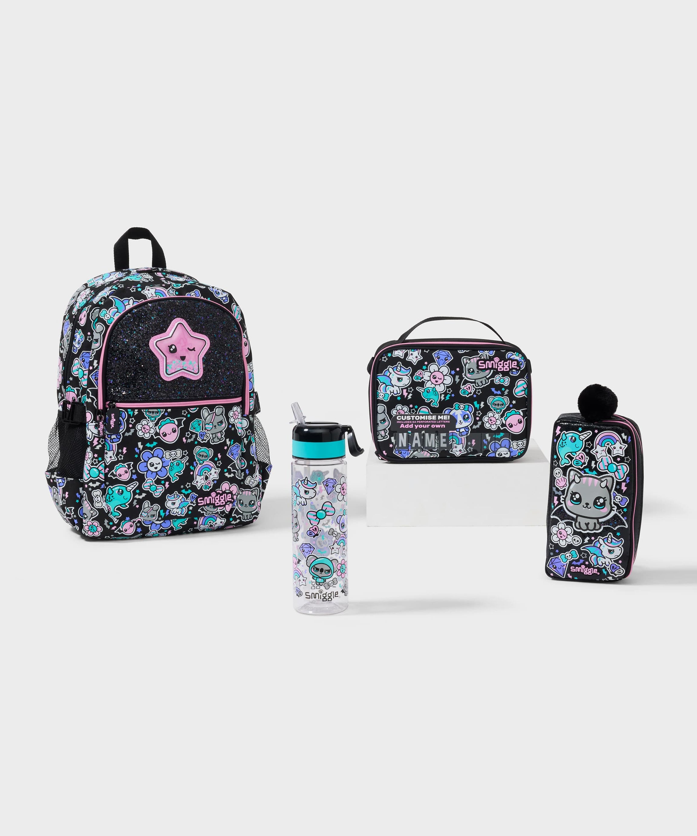 Smiggle - Trailblazer 4-piece School Bag Set