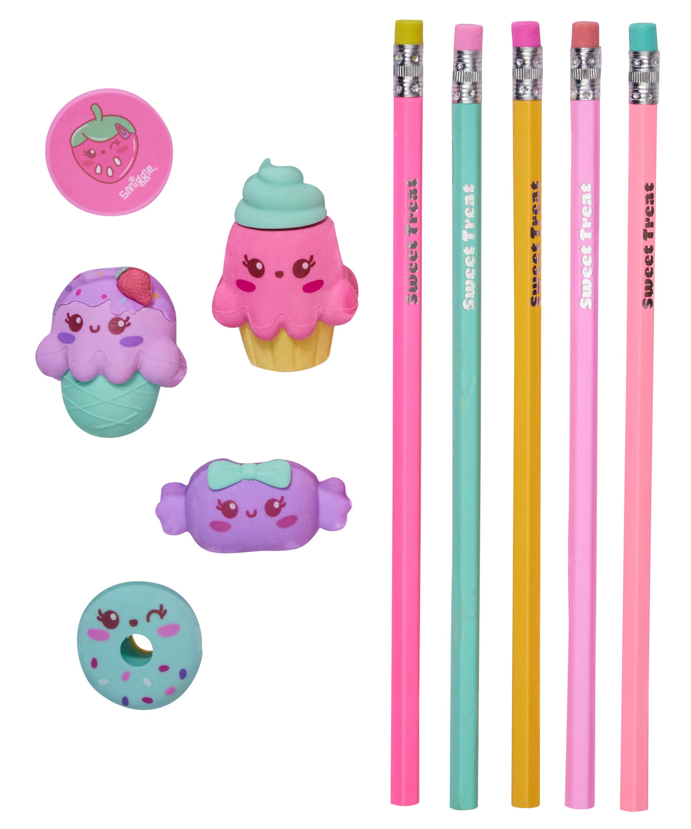 Smiggle - Vision Eraser Pencil Case Set