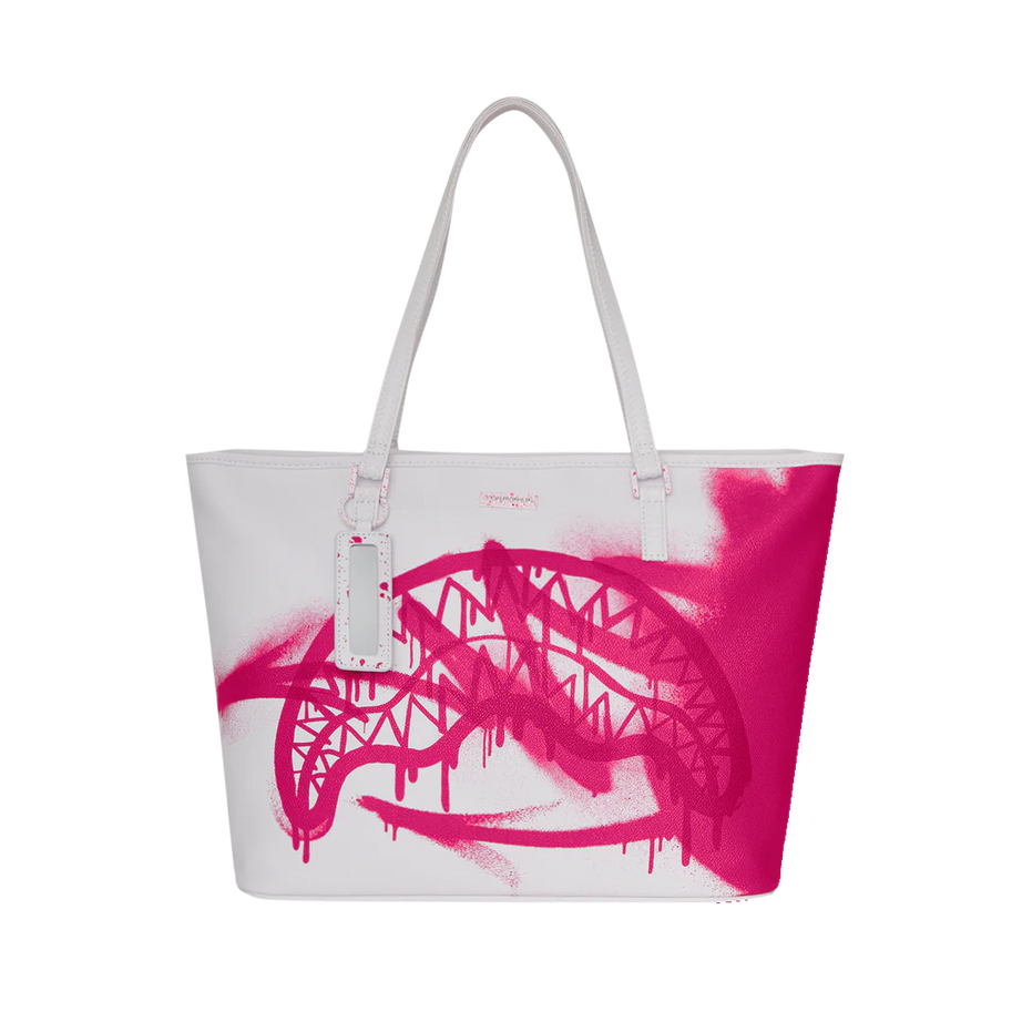 Sprayground - Storm Pink White Tote Shoulder Bag