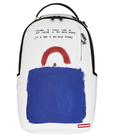 Sprayground - Keith Haring Large Blue Bag Art Backpack