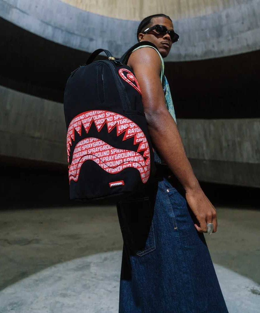 Sprayground - Logo Mouth Core Dlx Cotton Backpack