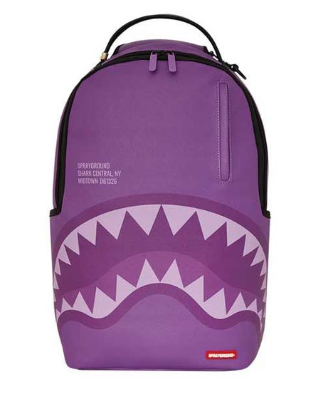 Sprayground - Purple Shark Central Dlxvs Backpack
