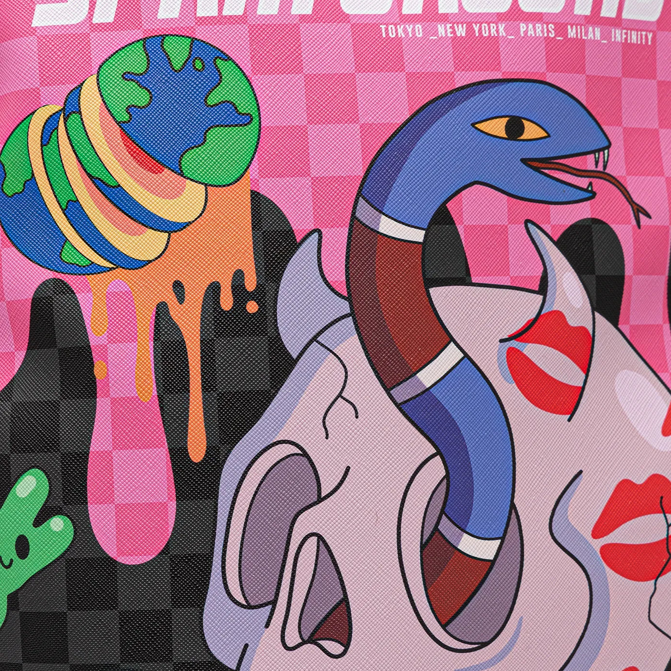 Sprayground - Wtf Skull Drip Dlxsv Backpack