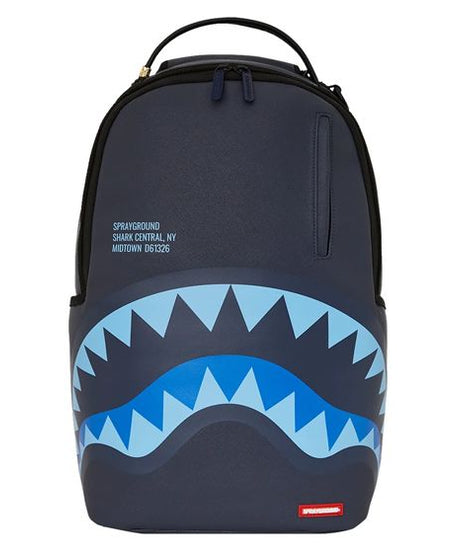 Sprayground - Shark Central Midnight Blue Dlxsv Backpack