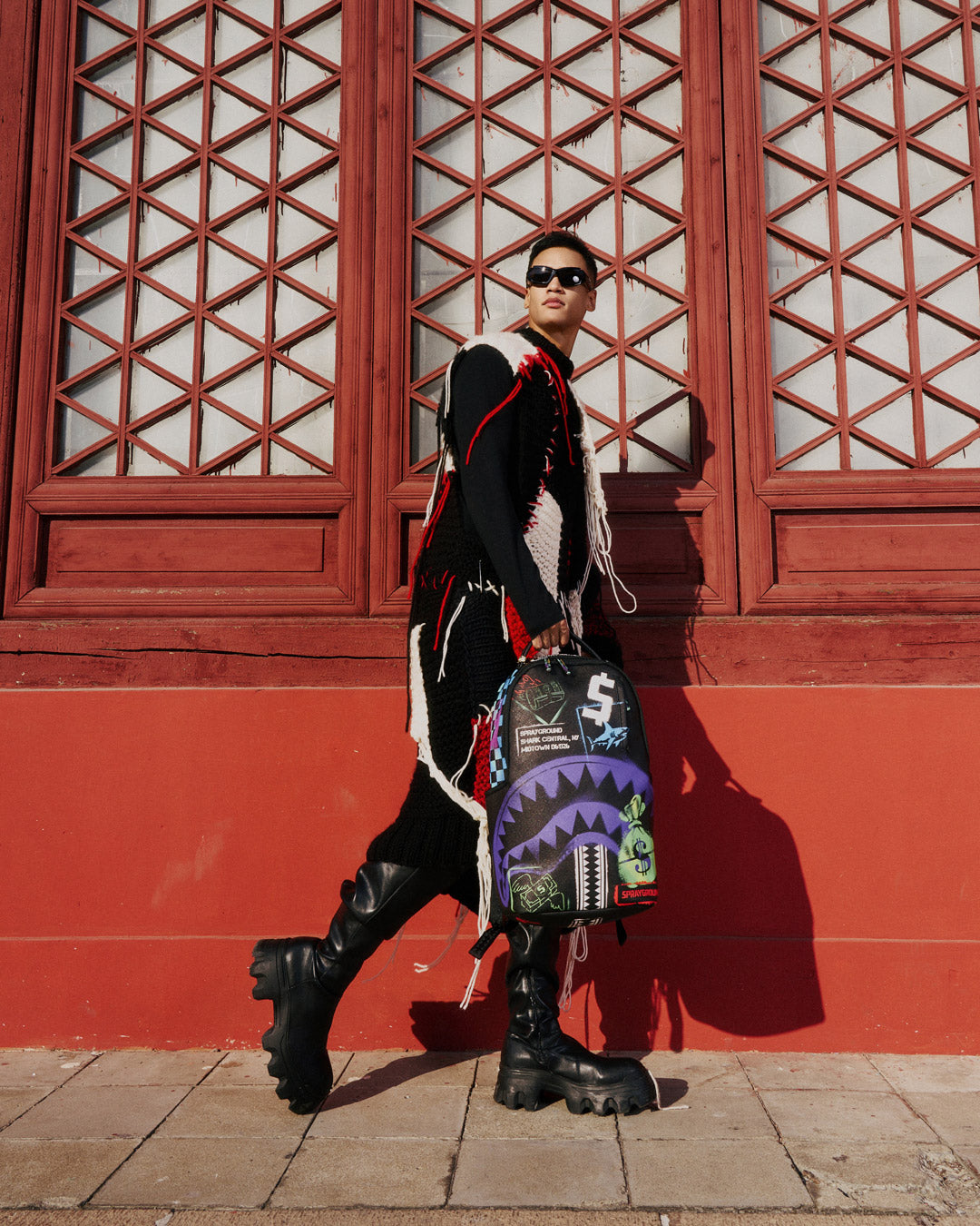 Sprayground - Shark Central X Dlxsv Backpack Outlet