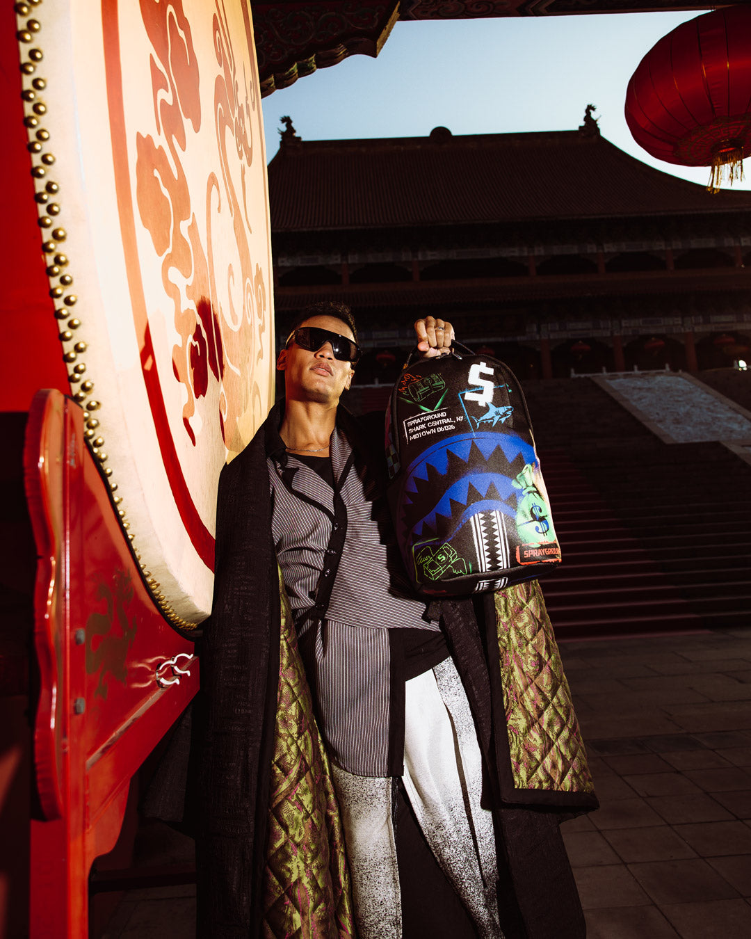 Sprayground - Shark Central X Dlxsv Backpack Outlet