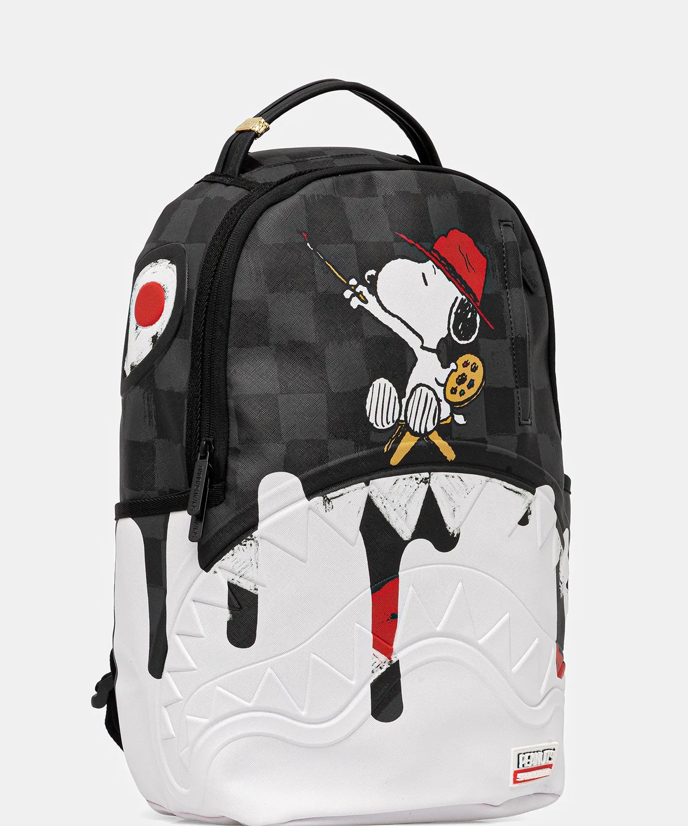 Sprayground - Snoopy Painting Shark Dlxsv Backpack