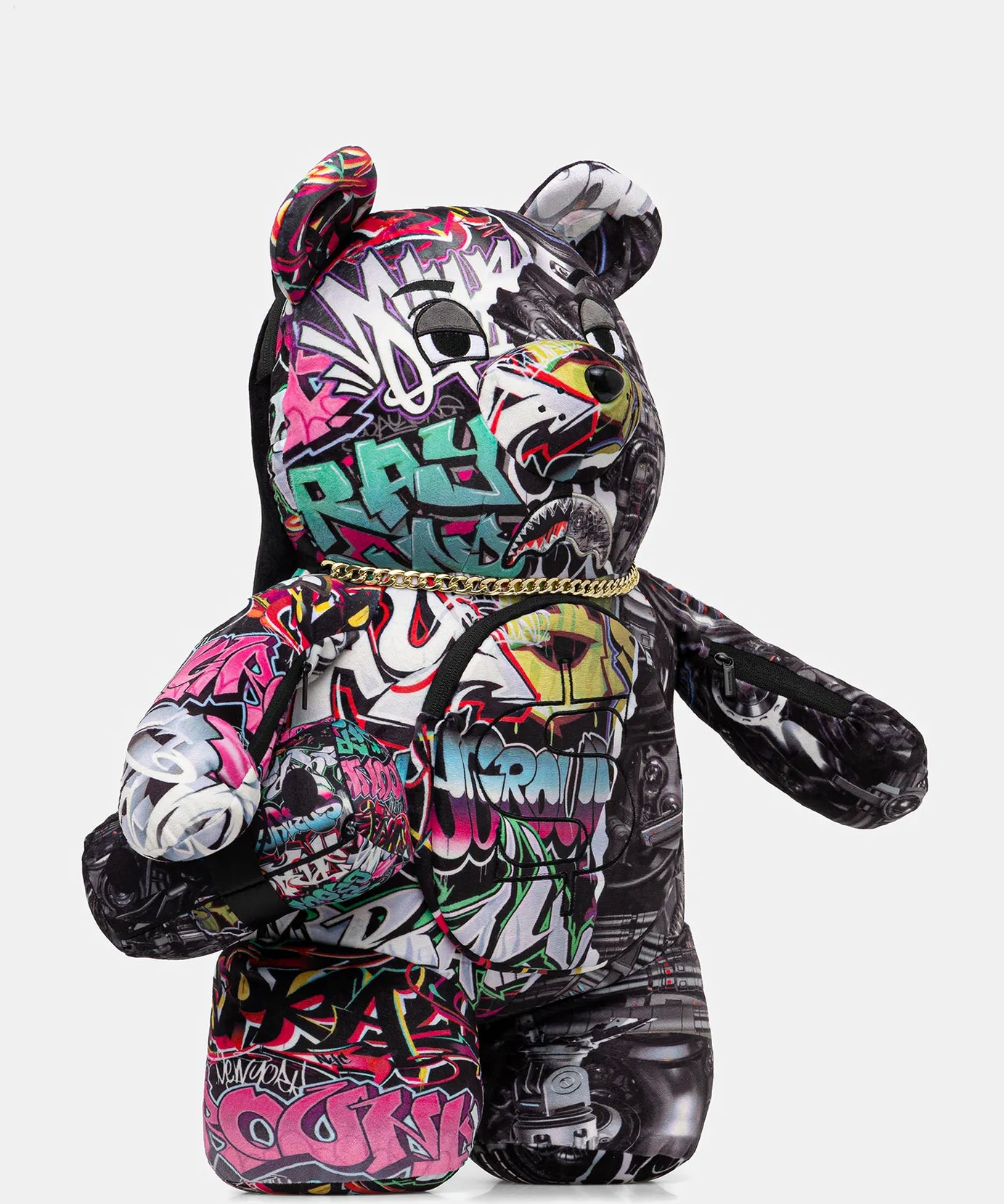 Sprayground - Split Cybershark Bear Teddy Backpack