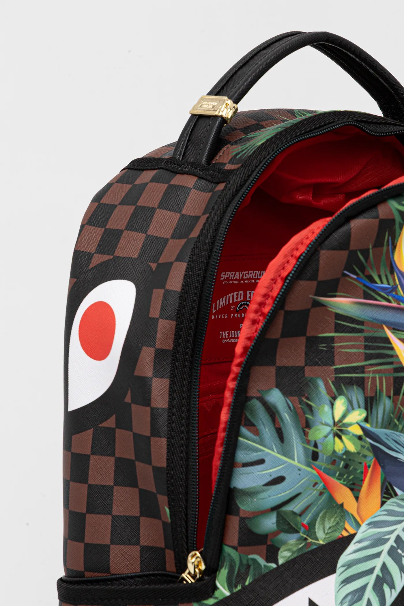 Sprayground - Tropical Checkered Dlxsv Backpack
