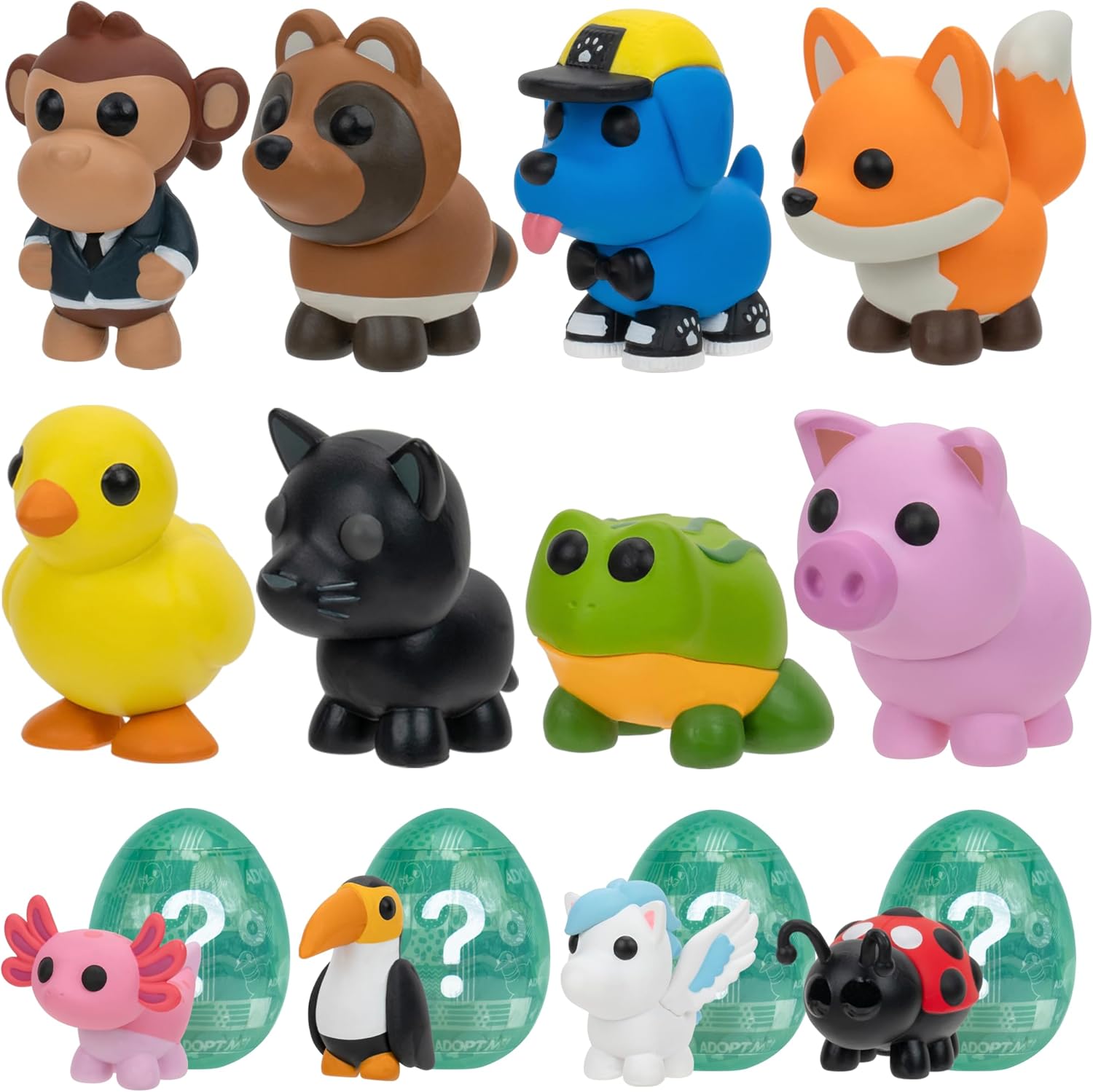 Squishmallows - Adopt Me! Series 2 10-Pack Mystery Pet Toy Figures