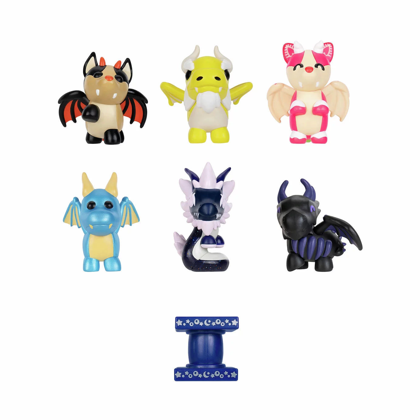 Squishmallows - Adopt Me! 6-Pack Legendary Dragons Toy Figures