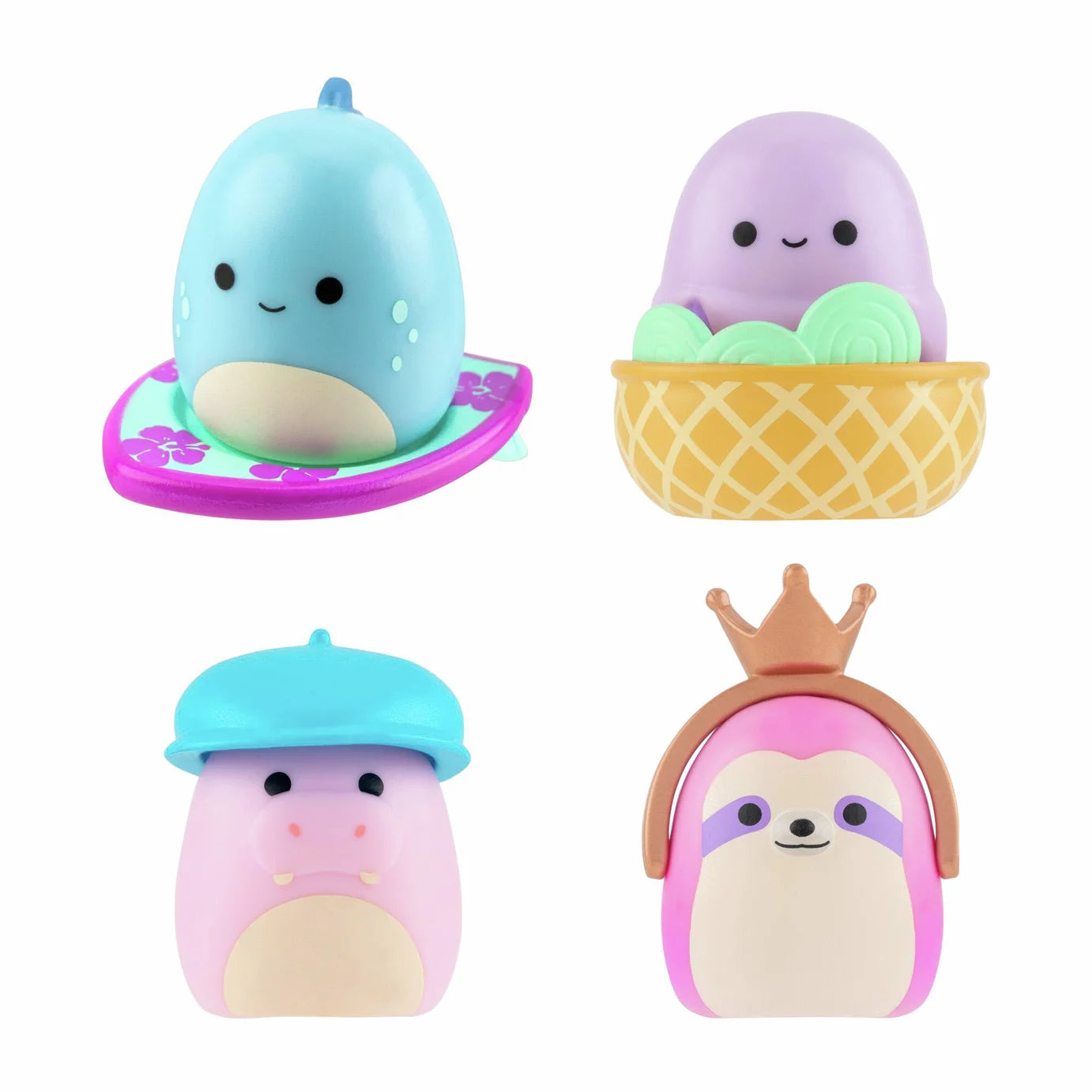 Squishmallows - Squish-a-longs 14 Figure + Ring Set + 4 Accessory Special Series Toy