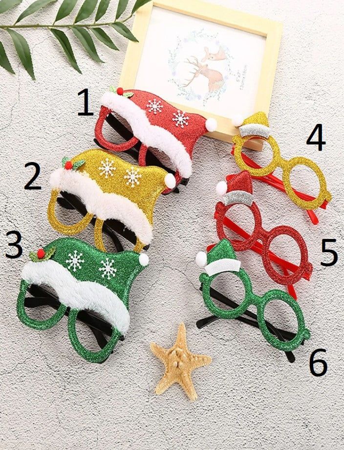 Yılbaşı - Noel Yeni Yıl Partisi İçin Gözlükler - 5-Dinossi