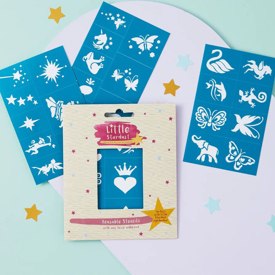 Little Stardust - Çocuk Yüz ve Vücut Makyaj Şablonu-Dinossi