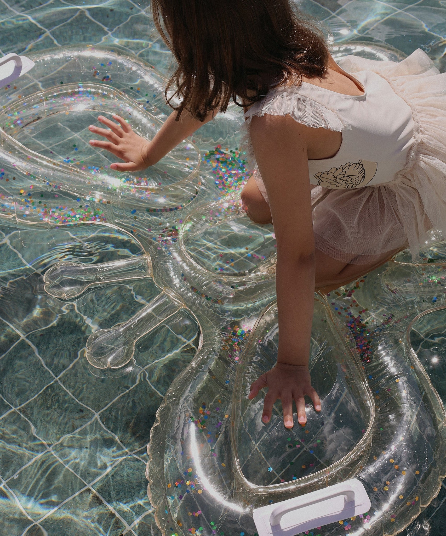 Sunnylife - Cotton Candy Kids Butterfly Sea and Pool Float