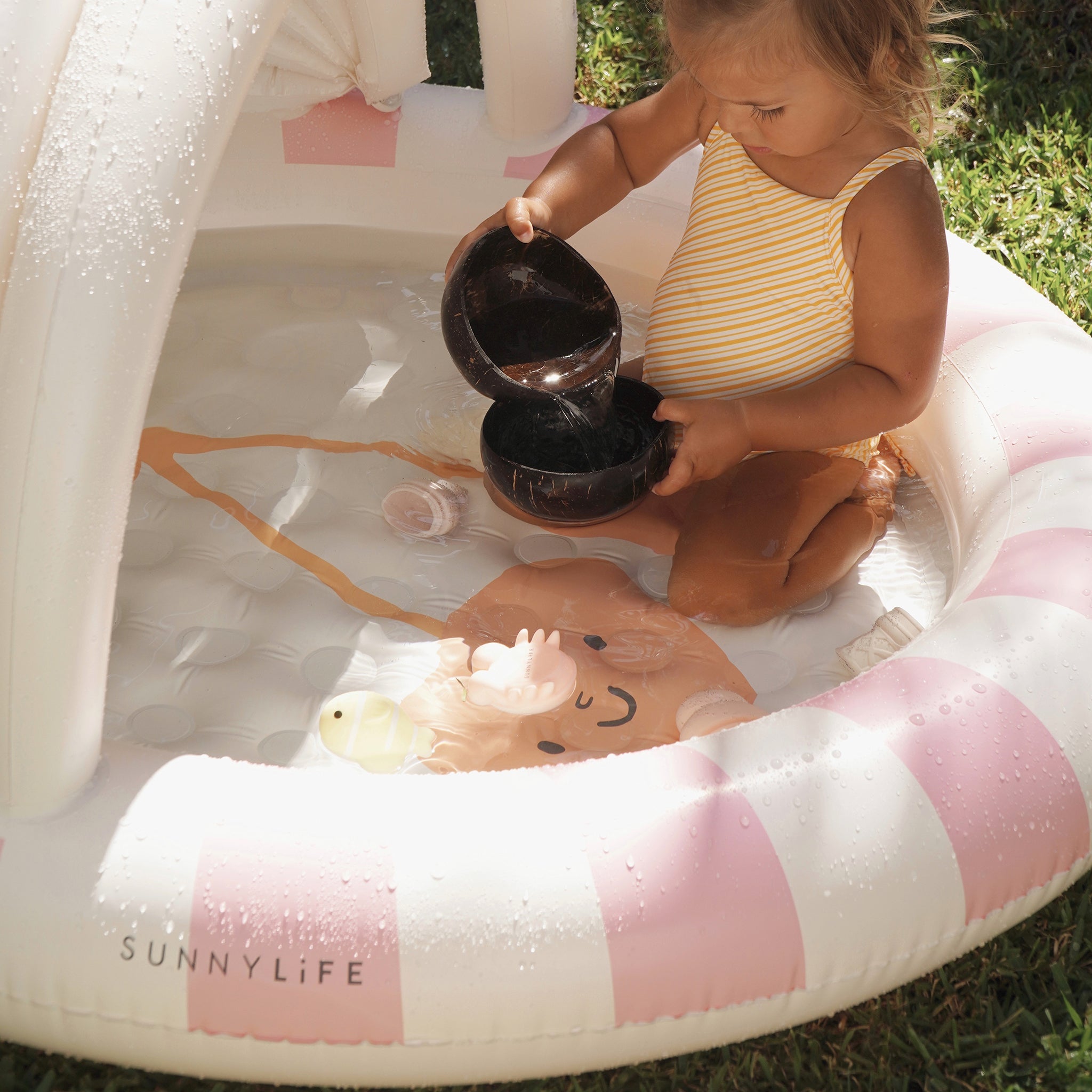 Sunnylife - Cotton Candy Sunshade Children's Pool